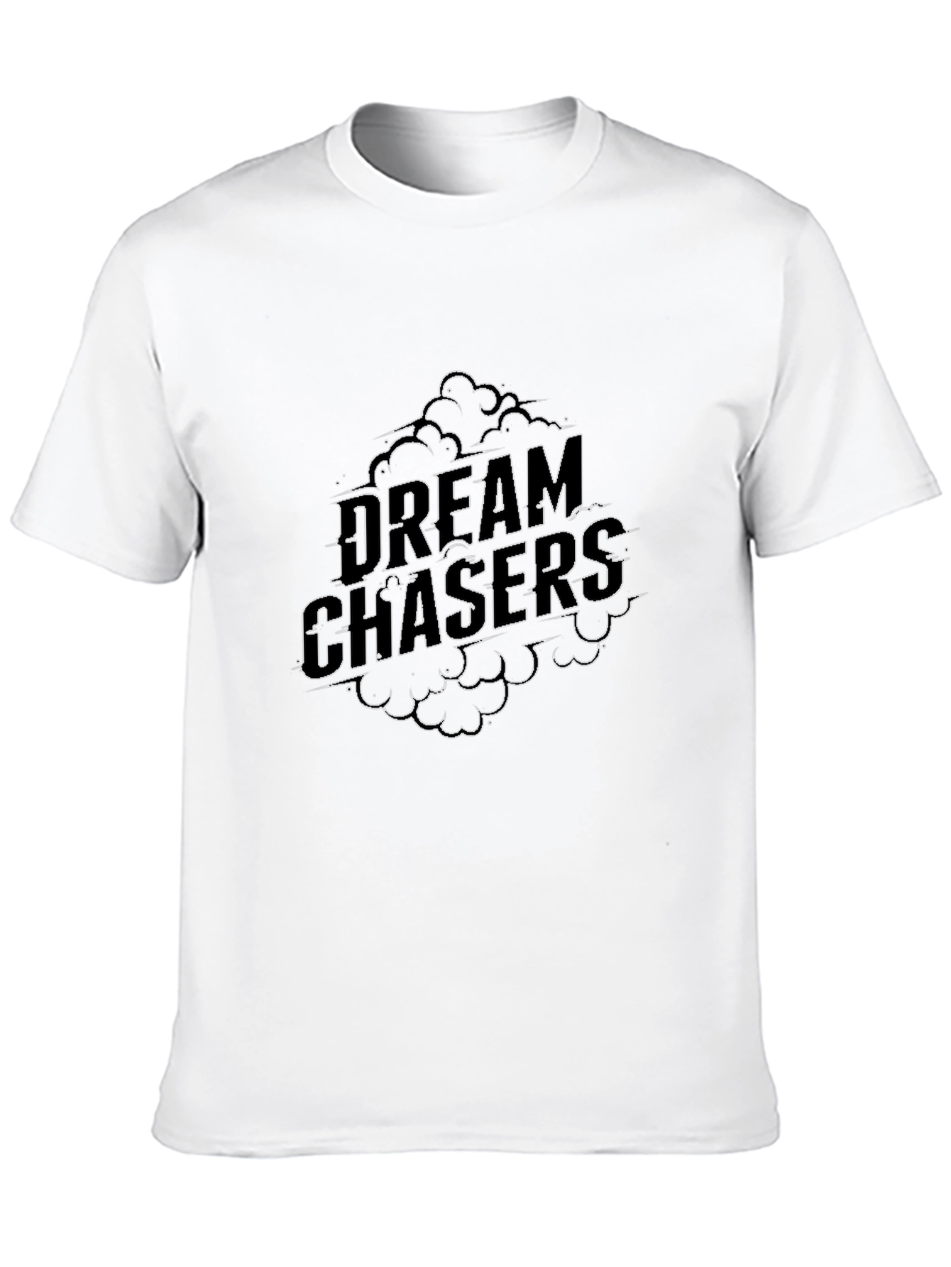 Black Dream Chasers Black Graphic Tee view 10
