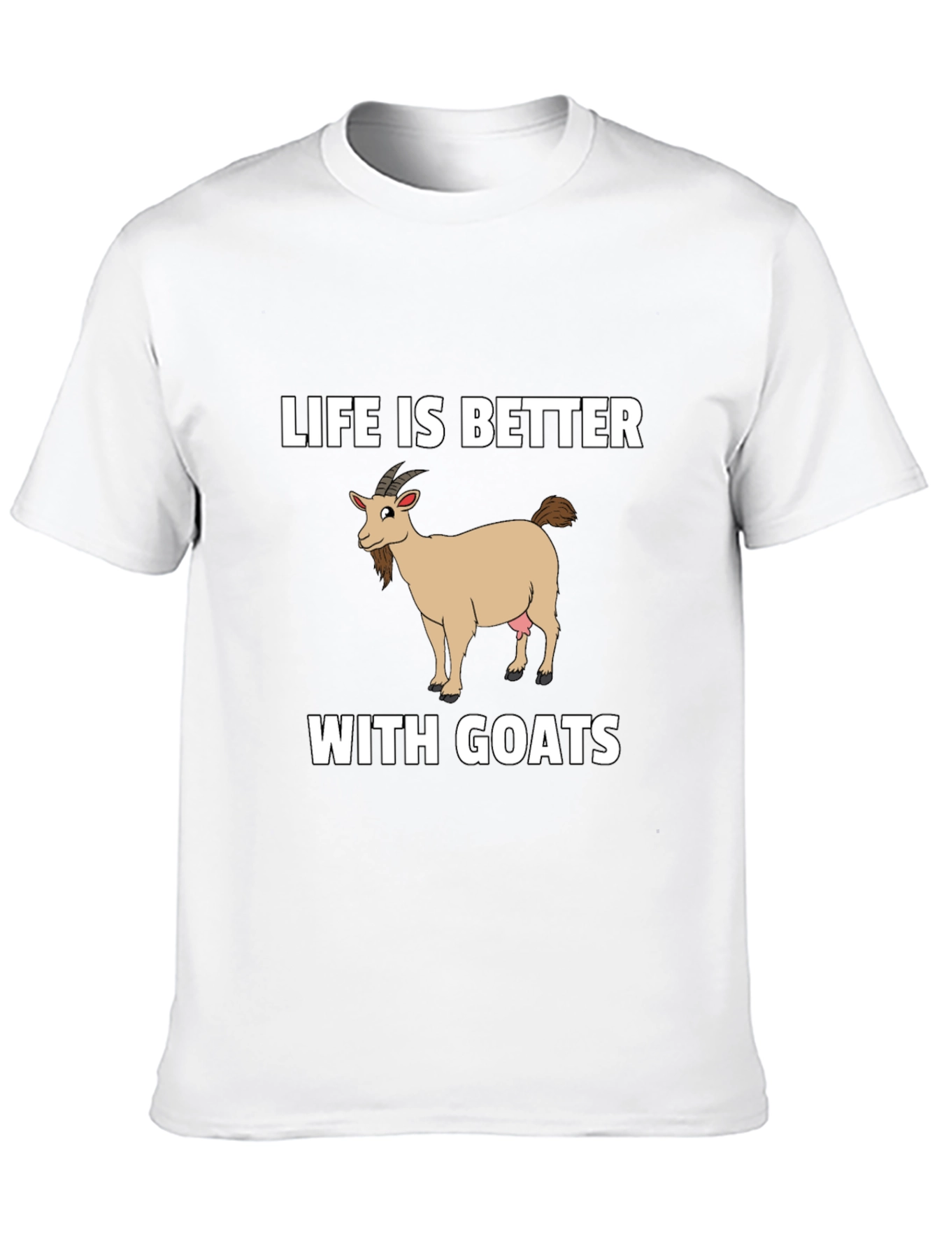 Black Life is Better with Goats T-Shirt view 10