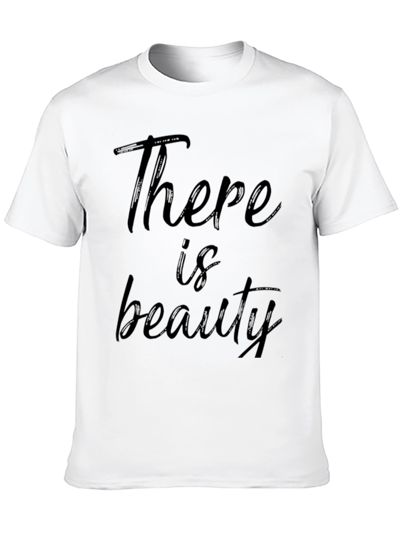 Black There is Beauty Graphic T-Shirt view 10