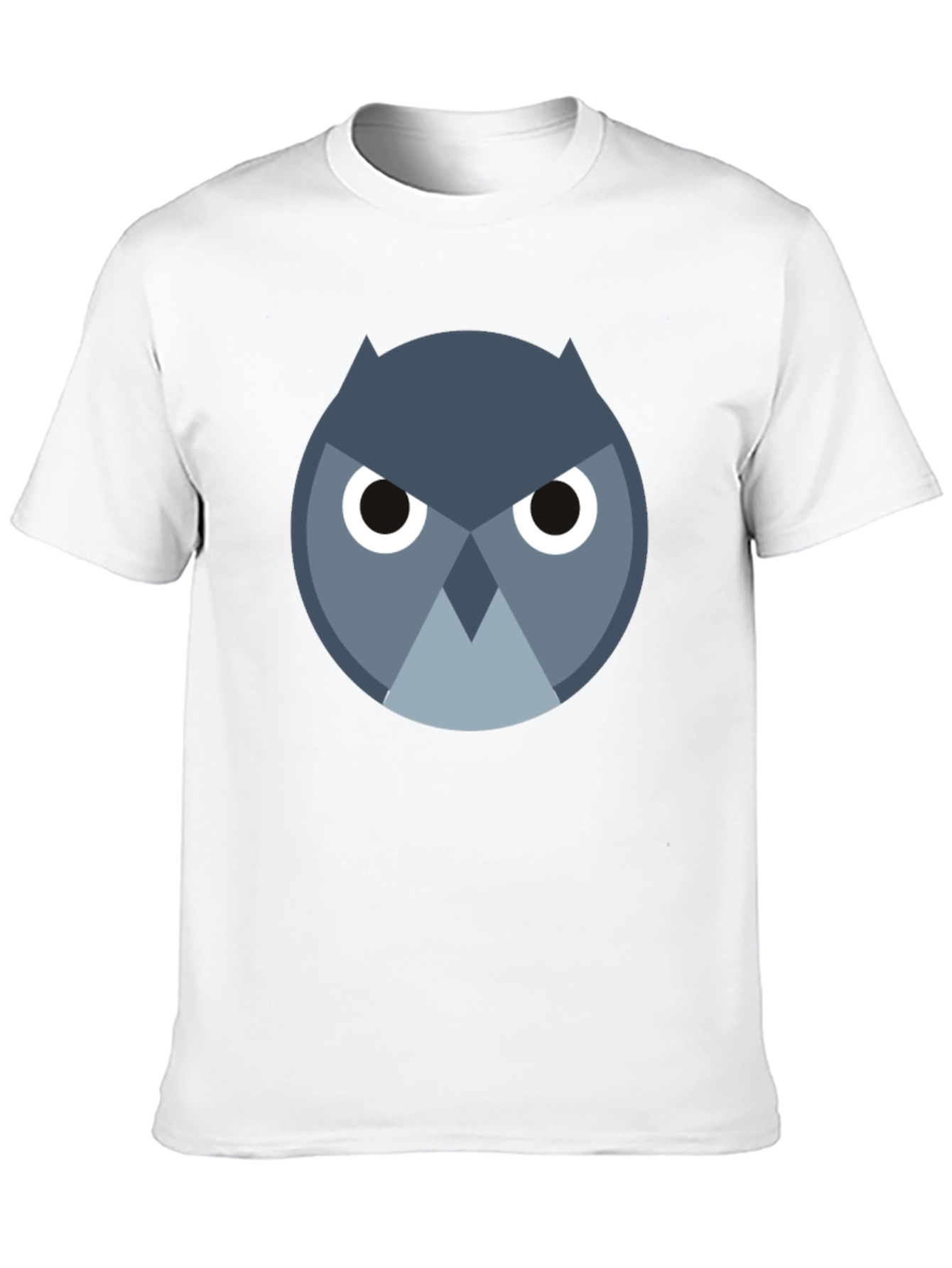 Black Owl Graphic T-Shirt - Men's Black Tee view 10