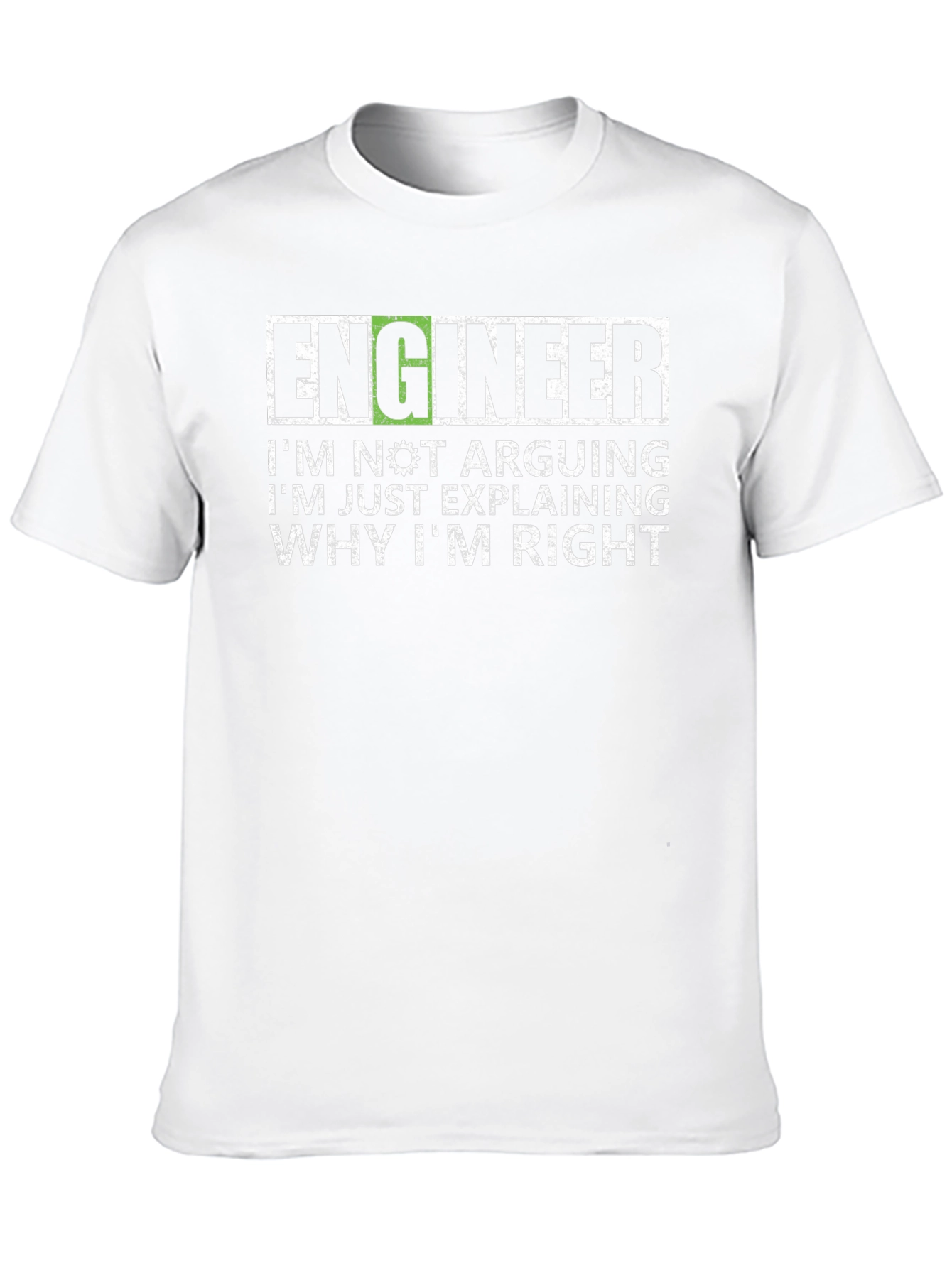 Black Engineer Explaining T-Shirt - Funny Sarcastic Tee view 10