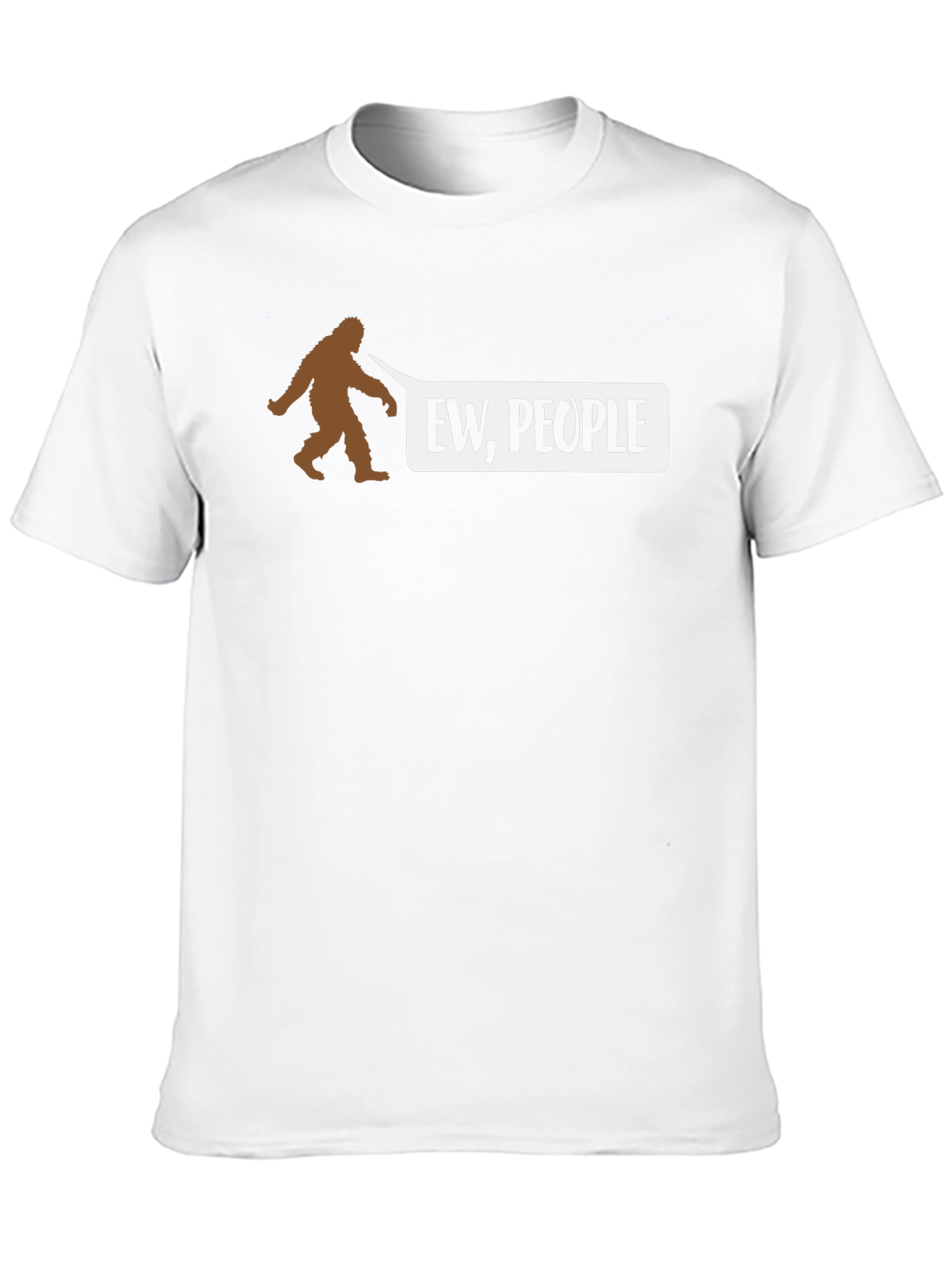 Black Ew, People Bigfoot Graphic Tee view 10