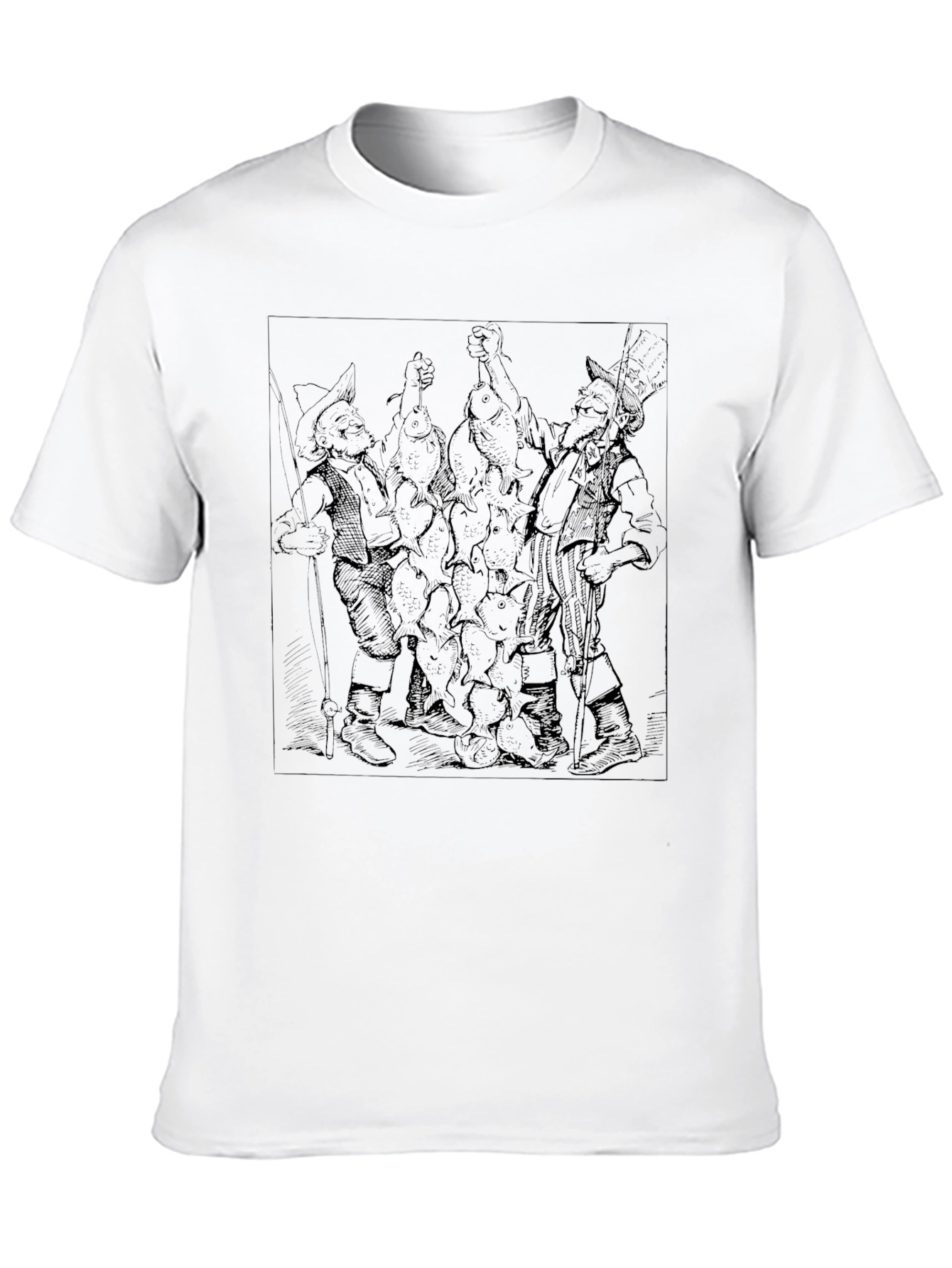 Black Classic Graphic Print Crew Neck T-Shirt view 10