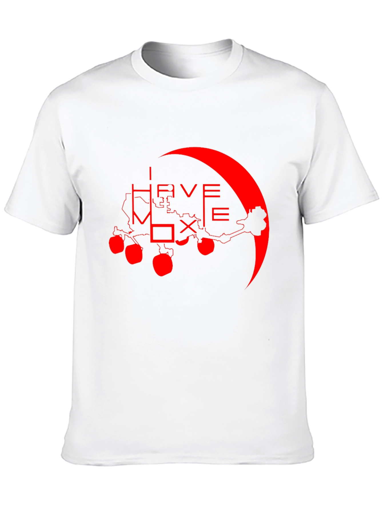 Black I Have More Axes T-Shirt - Red Graphic Print view 10