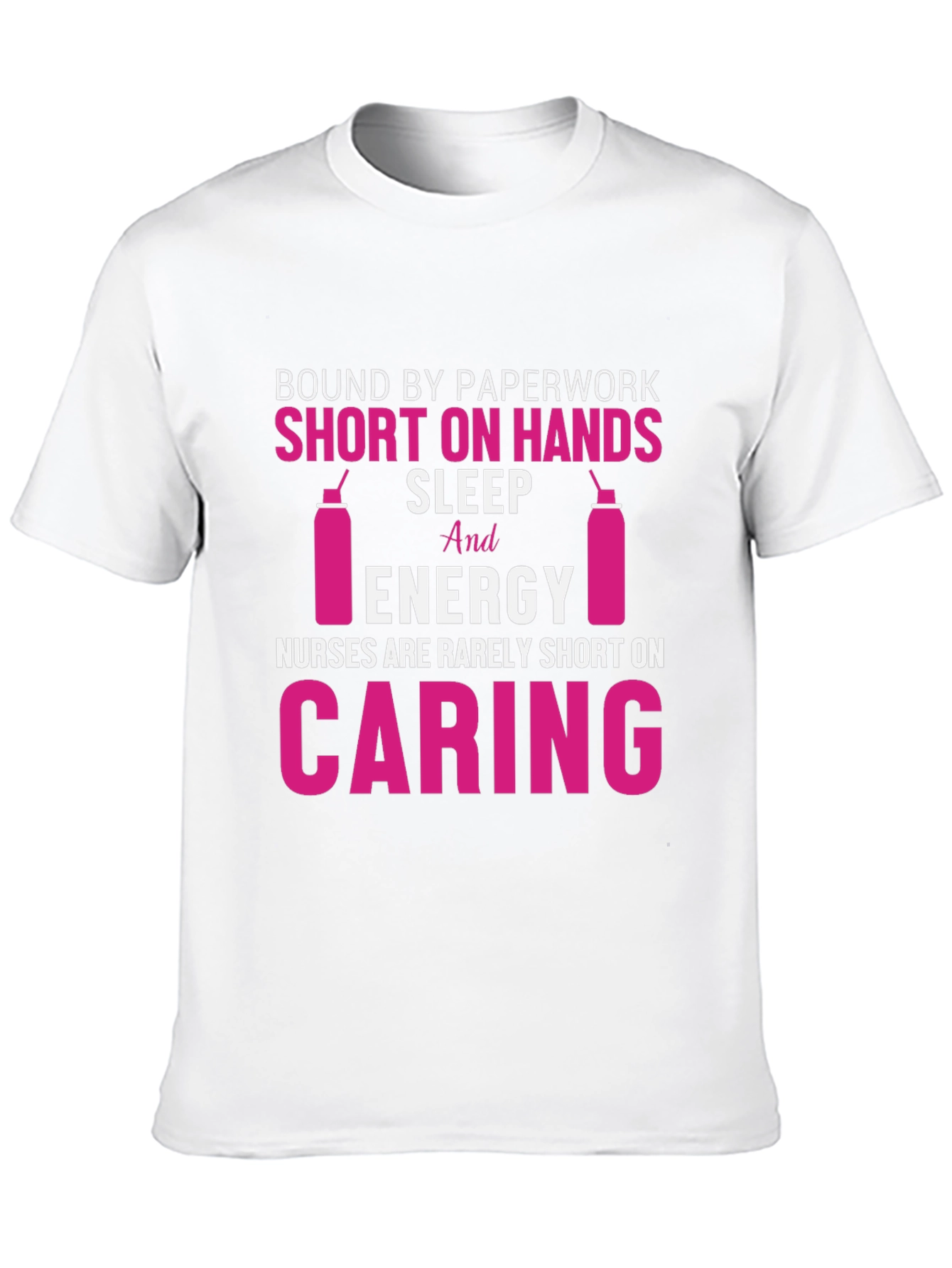 Black Nurse Life T-Shirt: Caring, Energy, and More! view 10