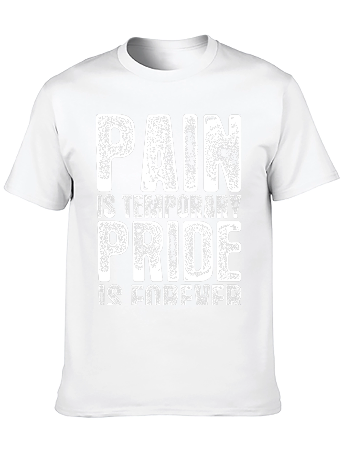 Black Pain is Temporary Pride is Forever T-Shirt view 10