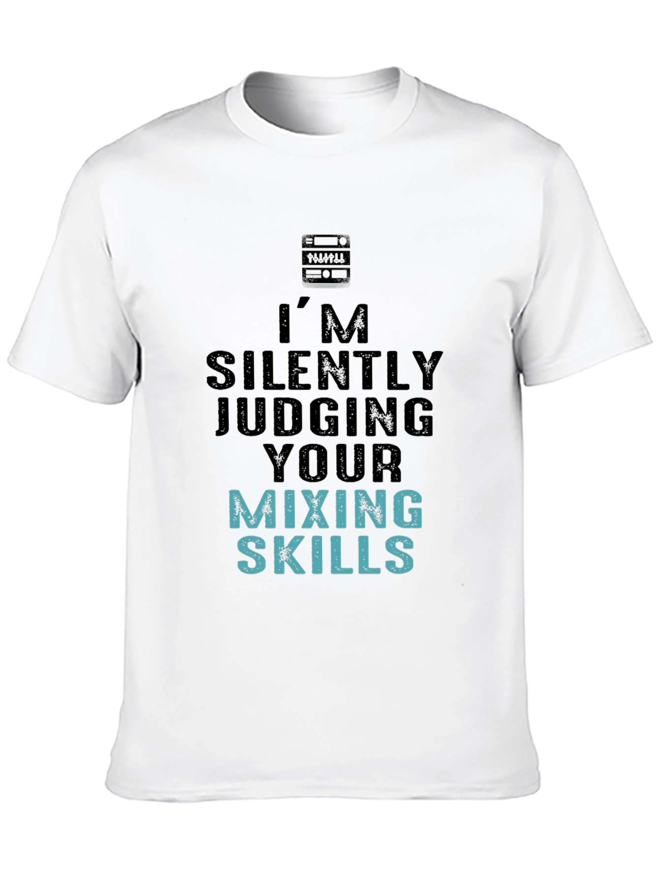 Black I'm Silently Judging Your Mixing Skills T-Shirt view 10
