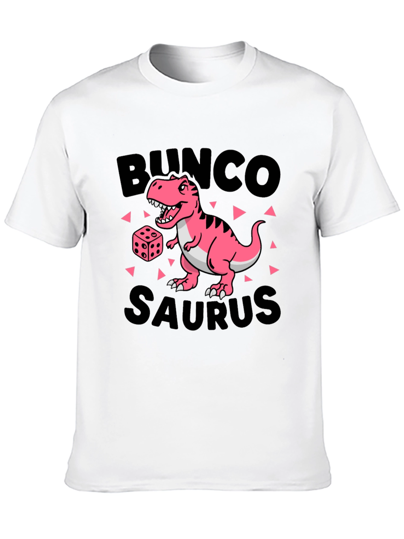 Black Bunco-Saurus Black T-Shirt view 10