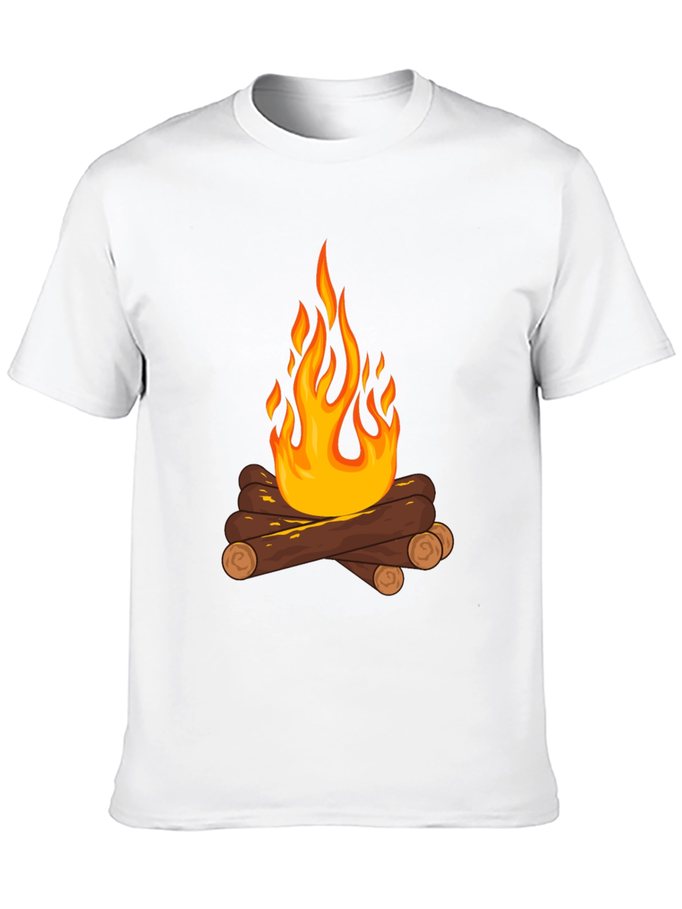 Black Campfire Graphic Tee - Cozy Comfort view 10