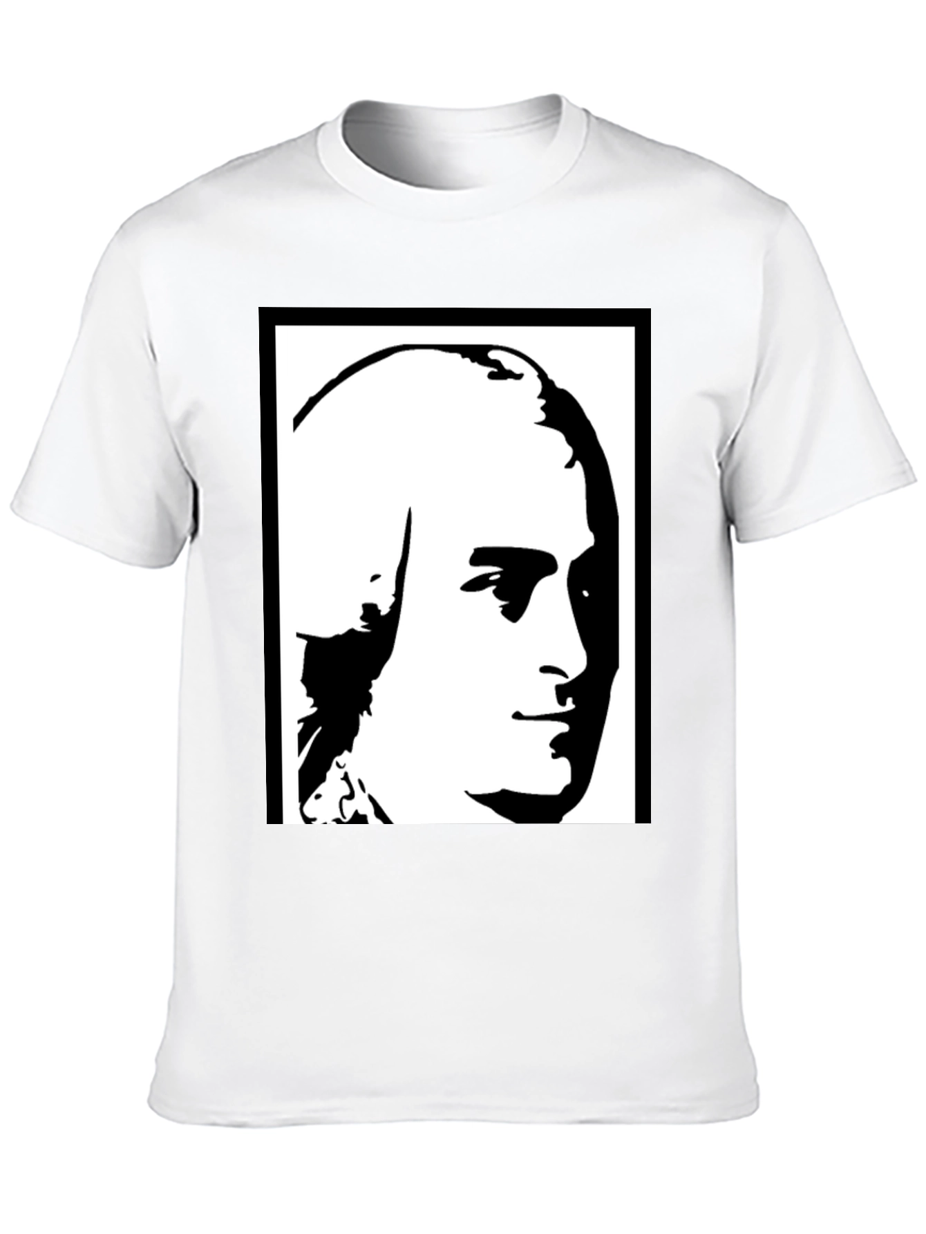 Historical Portrait Graphic Tee - 10
