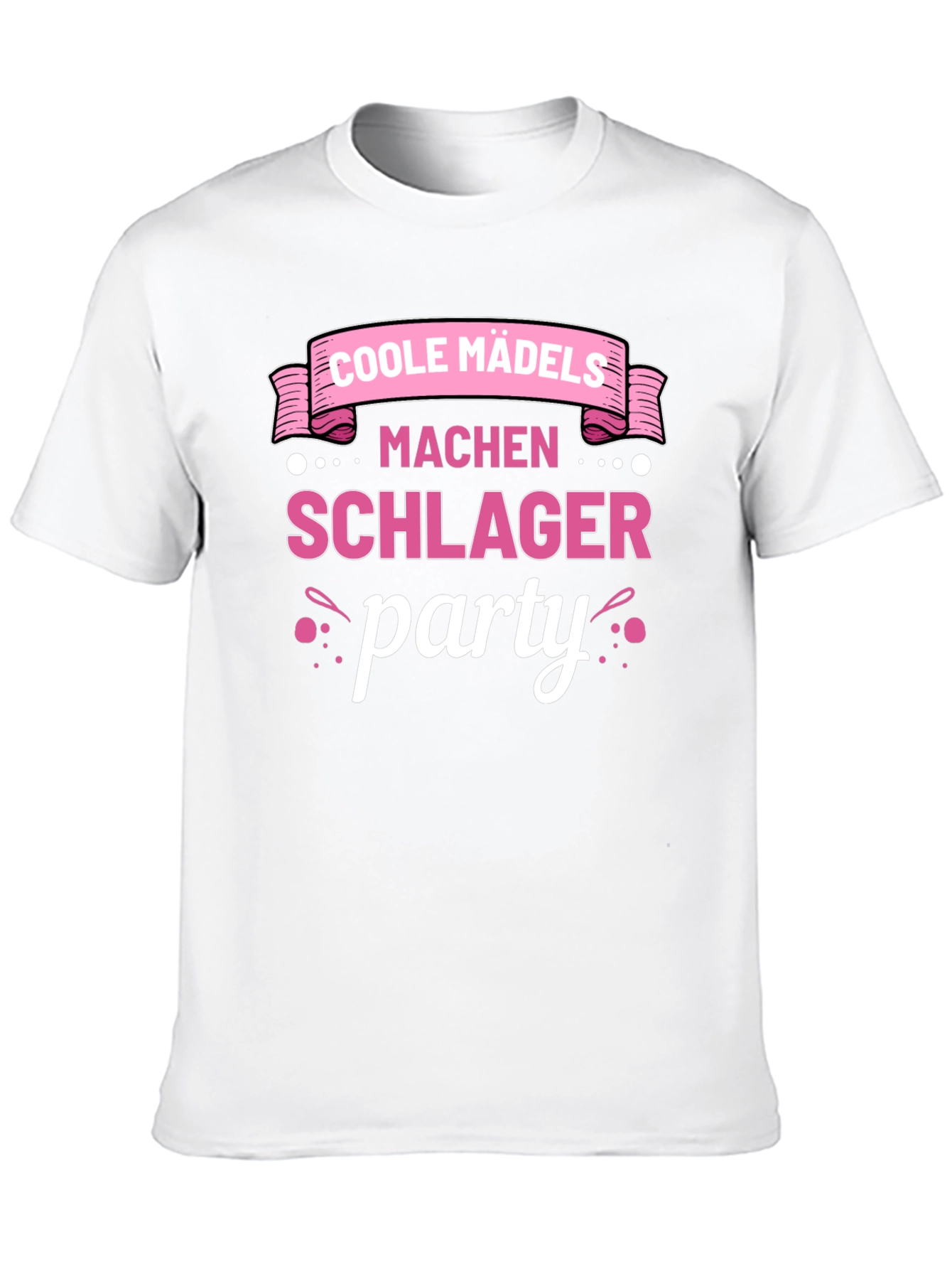 Black Cool Girls Schlager Party Black T-Shirt view 10