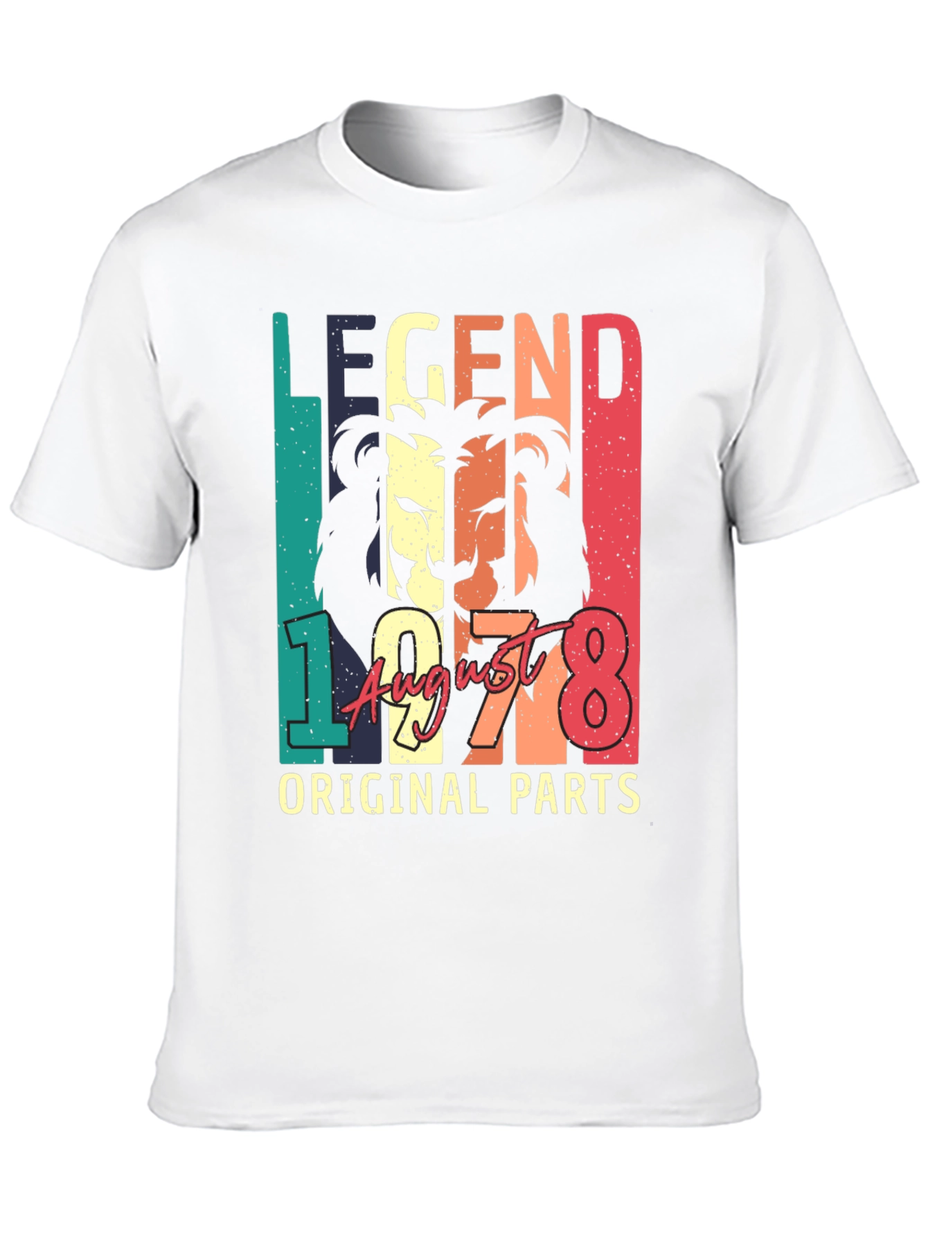 Black Legend Since August 1978 Lion Graphic T-Shirt view 10