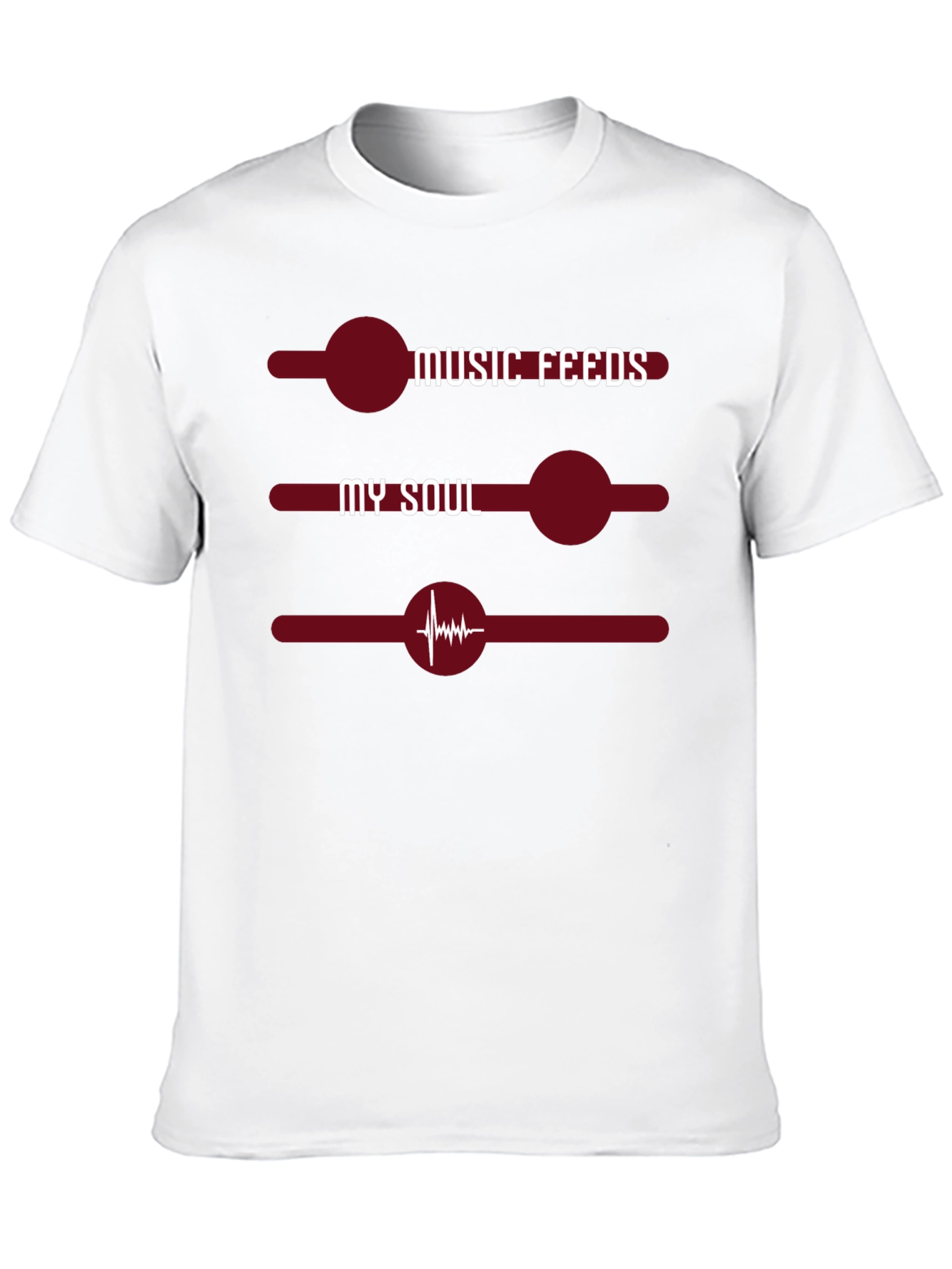 Black Music Feeds My Soul Graphic T-Shirt view 10