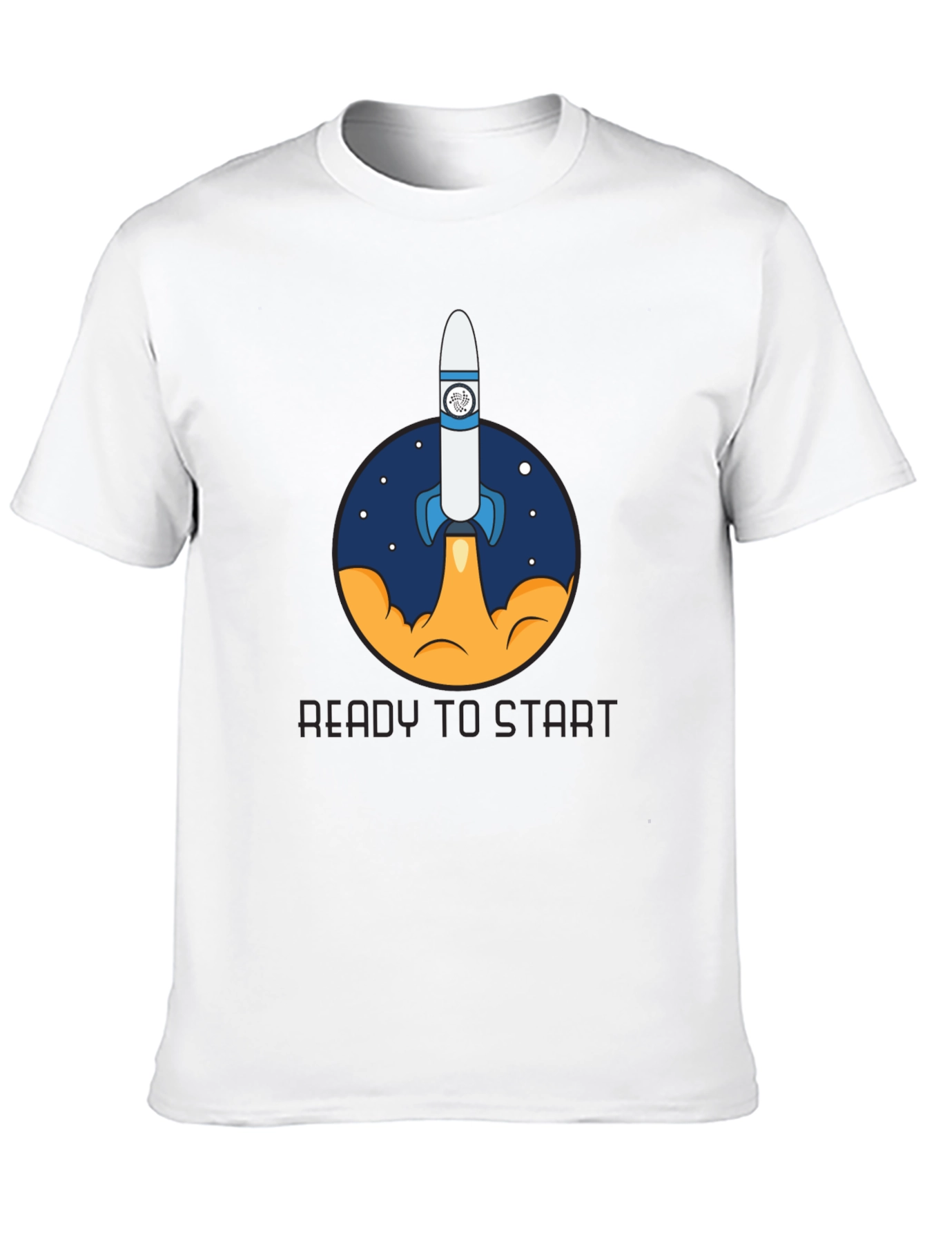 Black Rocket Launch Graphic T-Shirt - Ready to Start view 10