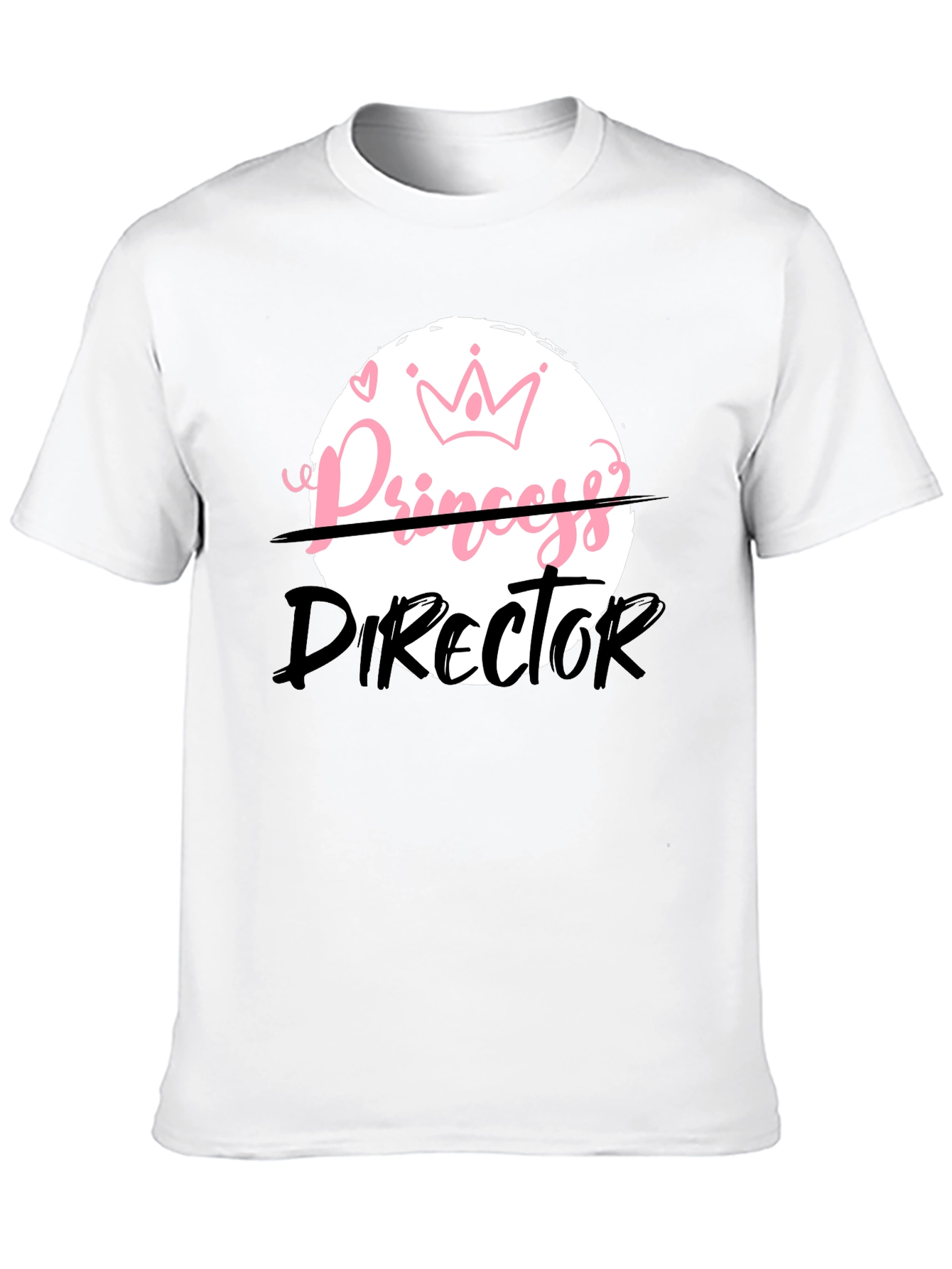 Black Princess Director Funny Graphic T-Shirt view 10