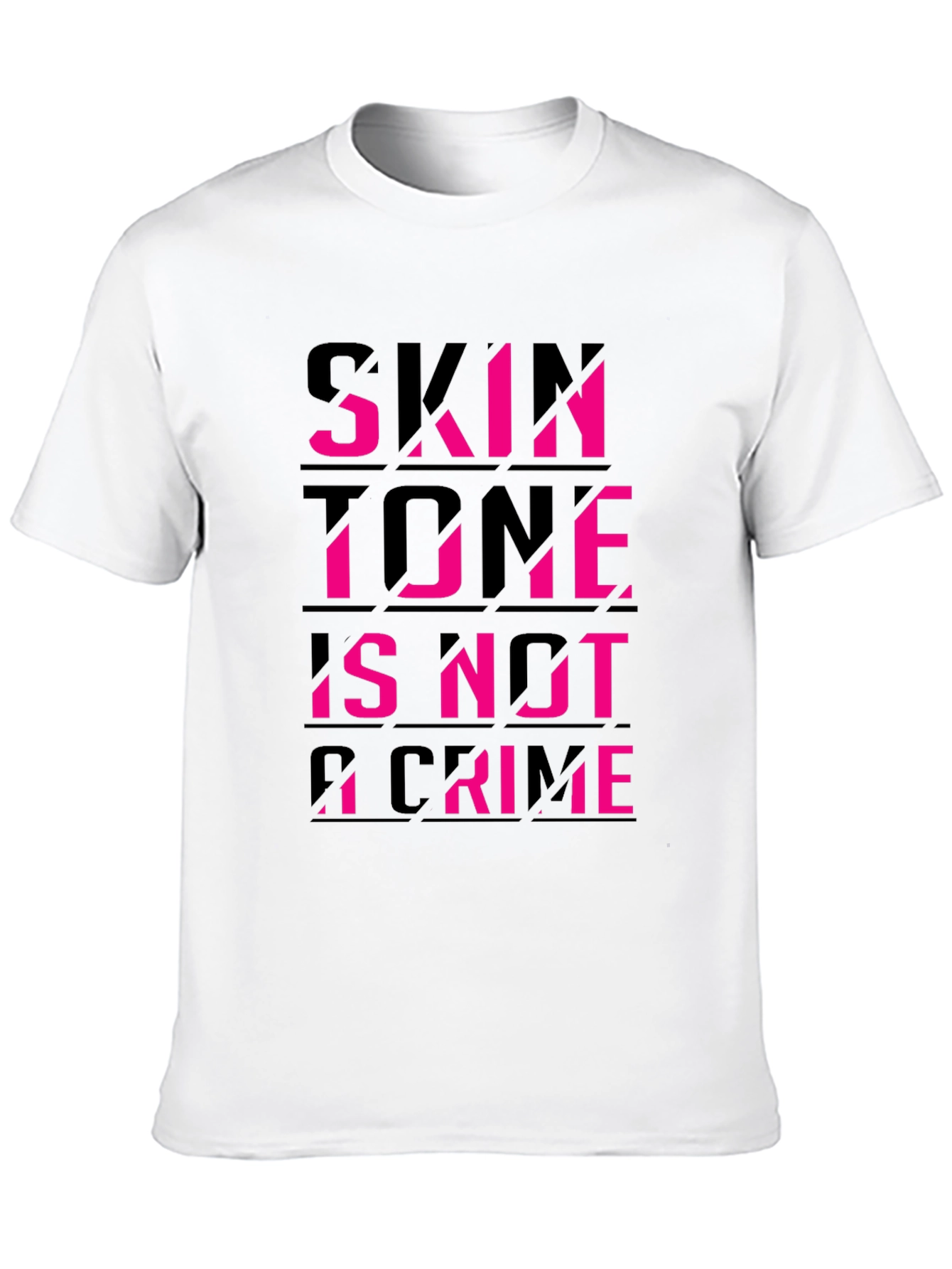 Black Skin Tone Is Not A Crime Black Tee view 10