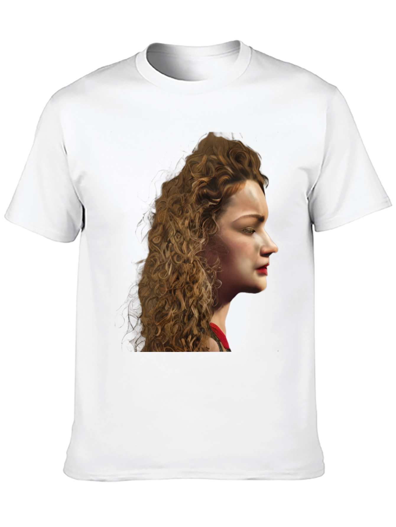 Black Woman Portrait Black T-Shirt view 10