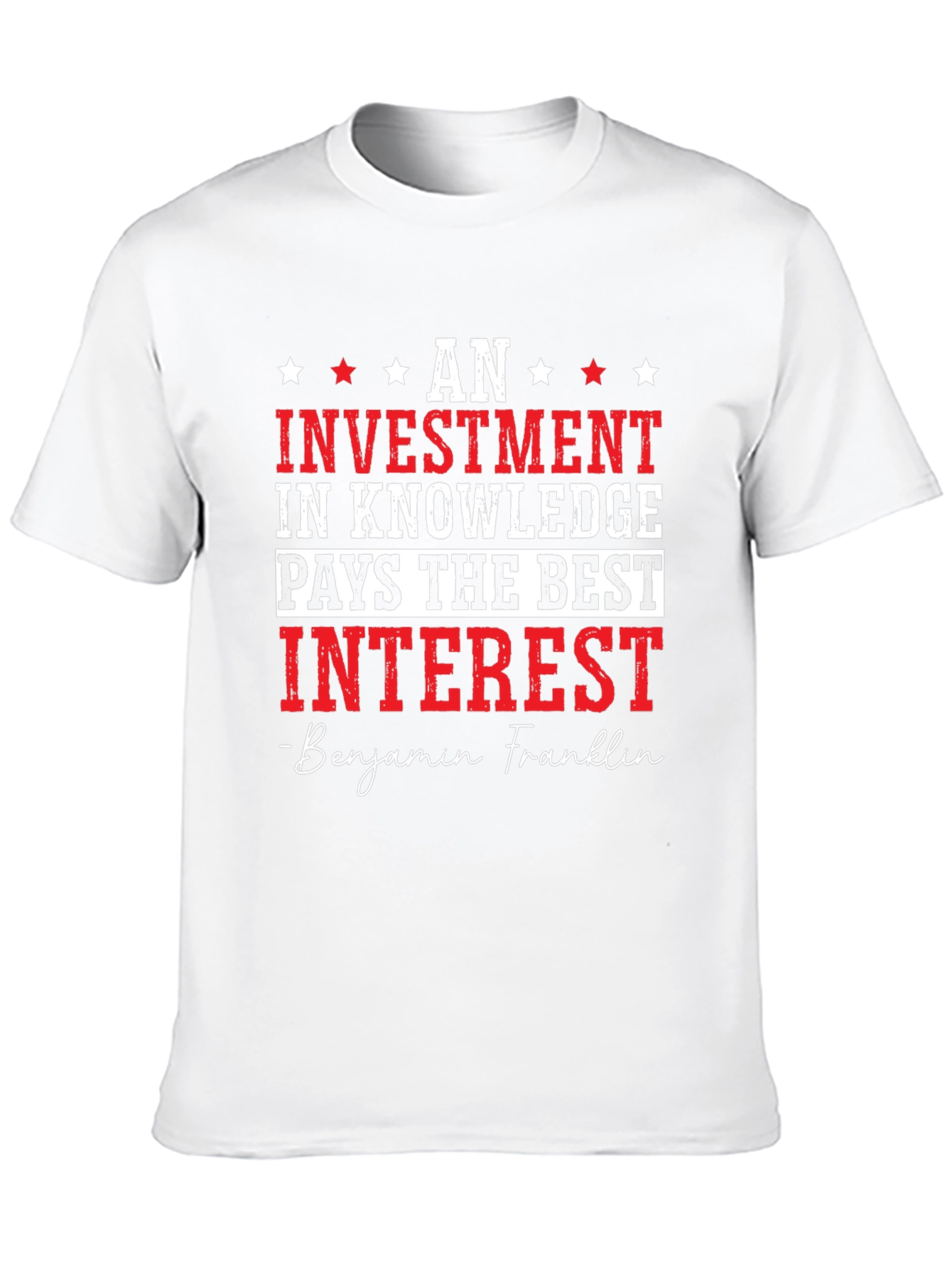 Knowledge Investment T-Shirt - 10
