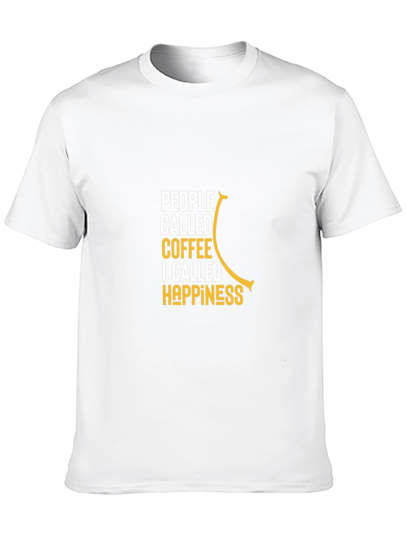 Black Coffee Happiness Graphic Tee - Black view 10