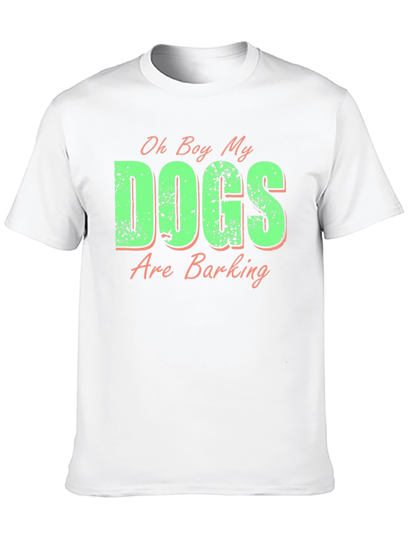 Black Funny "Dogs Are Barking" Graphic Tee view 10