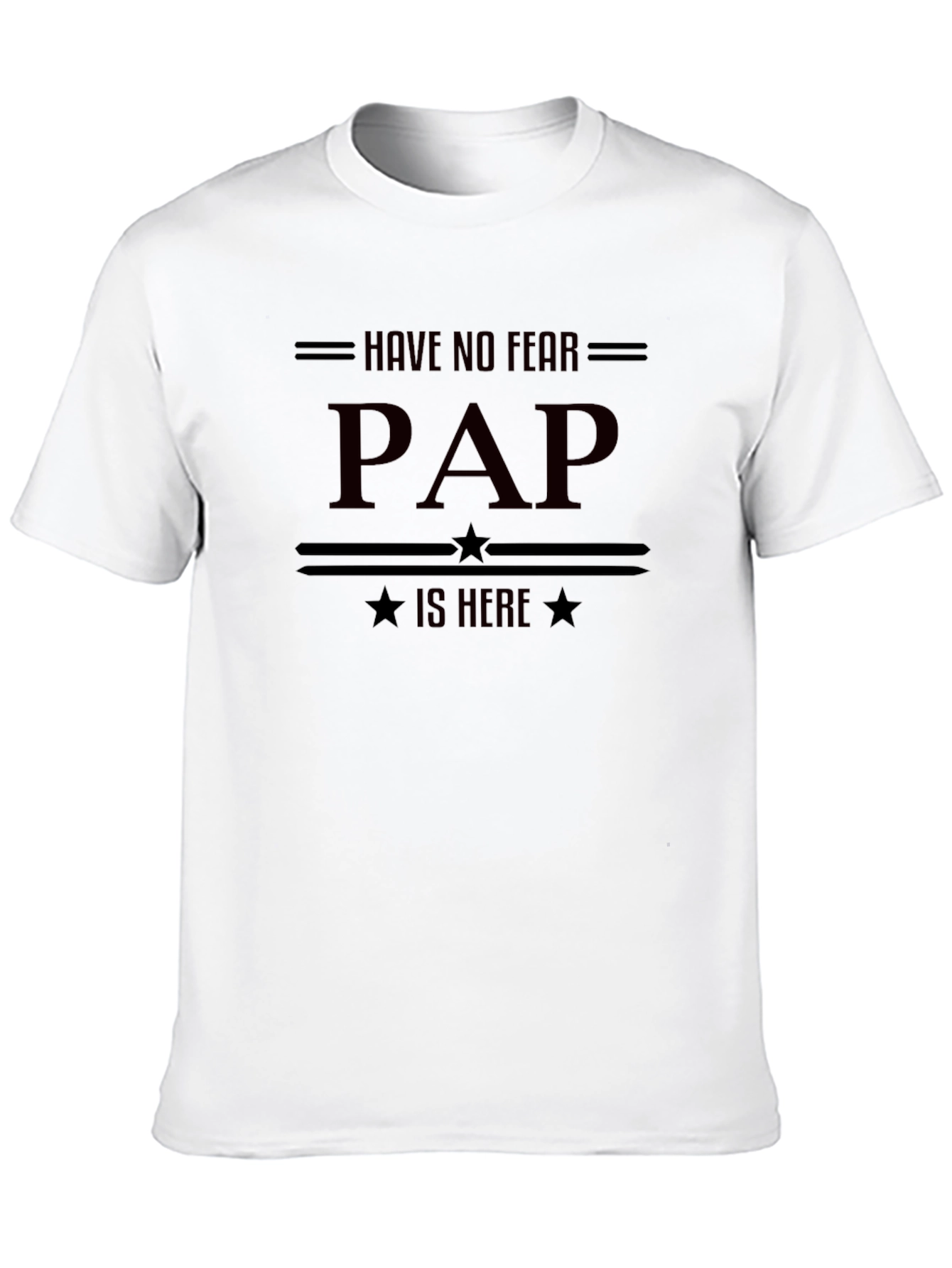 Black Have No Fear, PAP is Here - Funny T-Shirt view 10