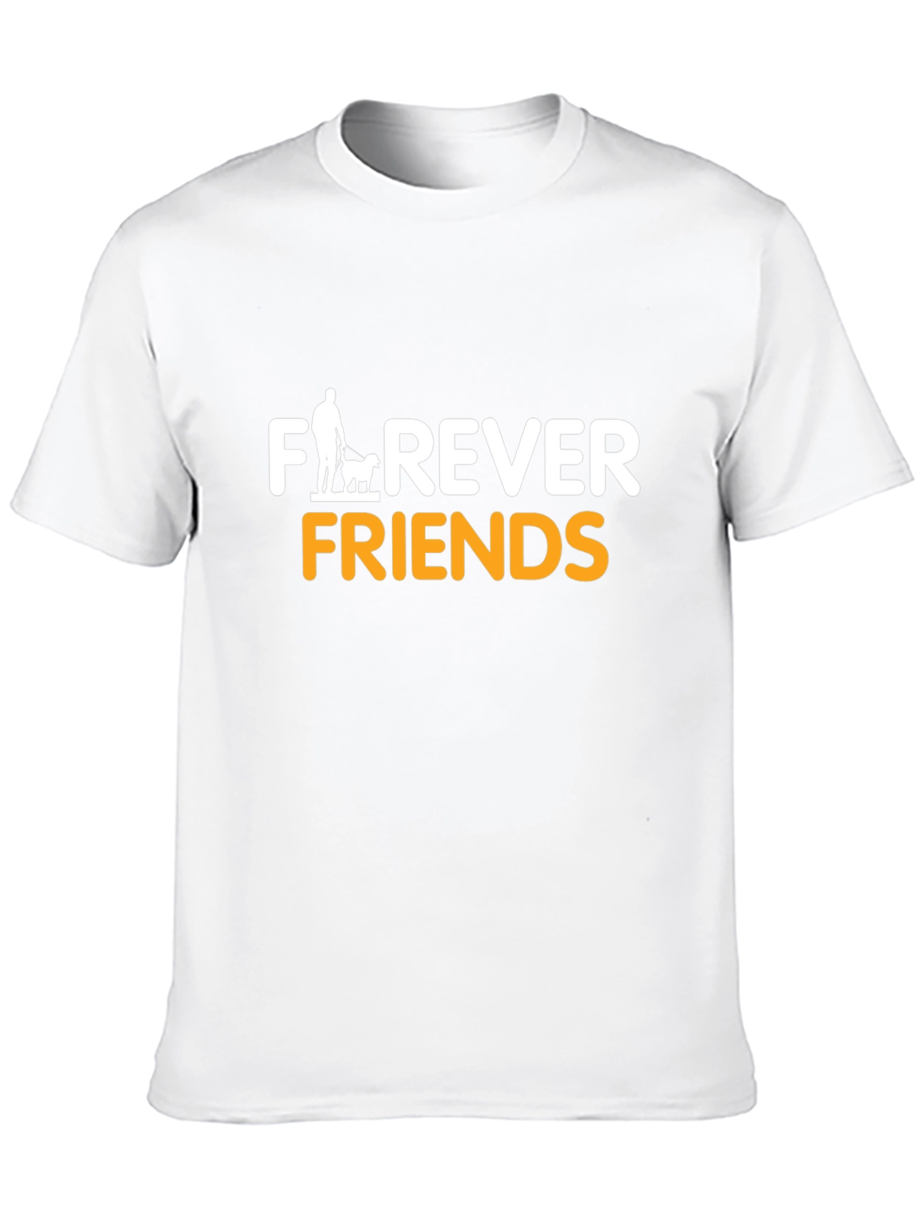 Black Forever Friends T-Shirt - Dog Lover Apparel view 10