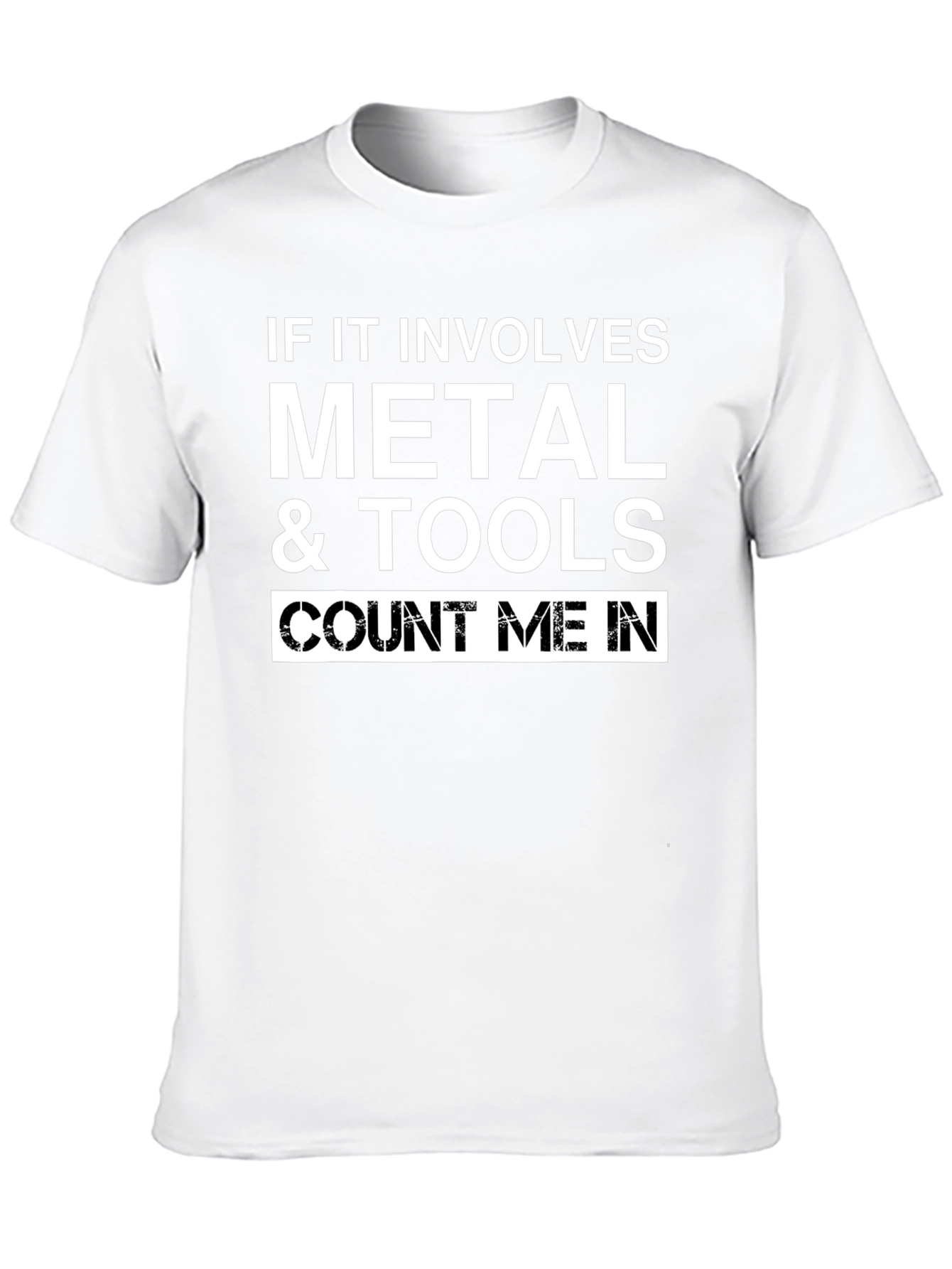 Black Metal & Tools T-Shirt: Count Me In view 10