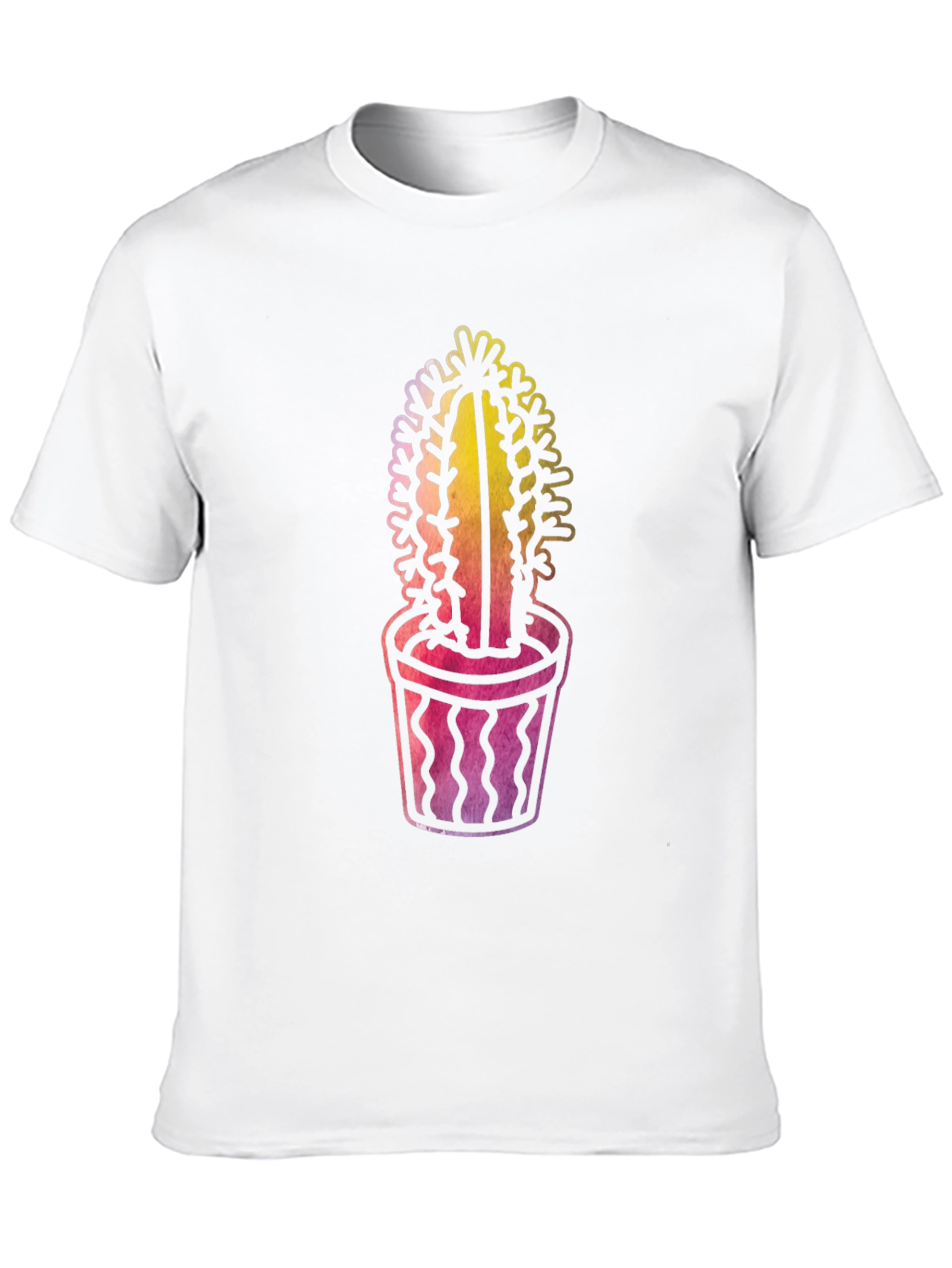 Black Cactus Graphic Tee - Trendy Plant Lover Shirt view 10