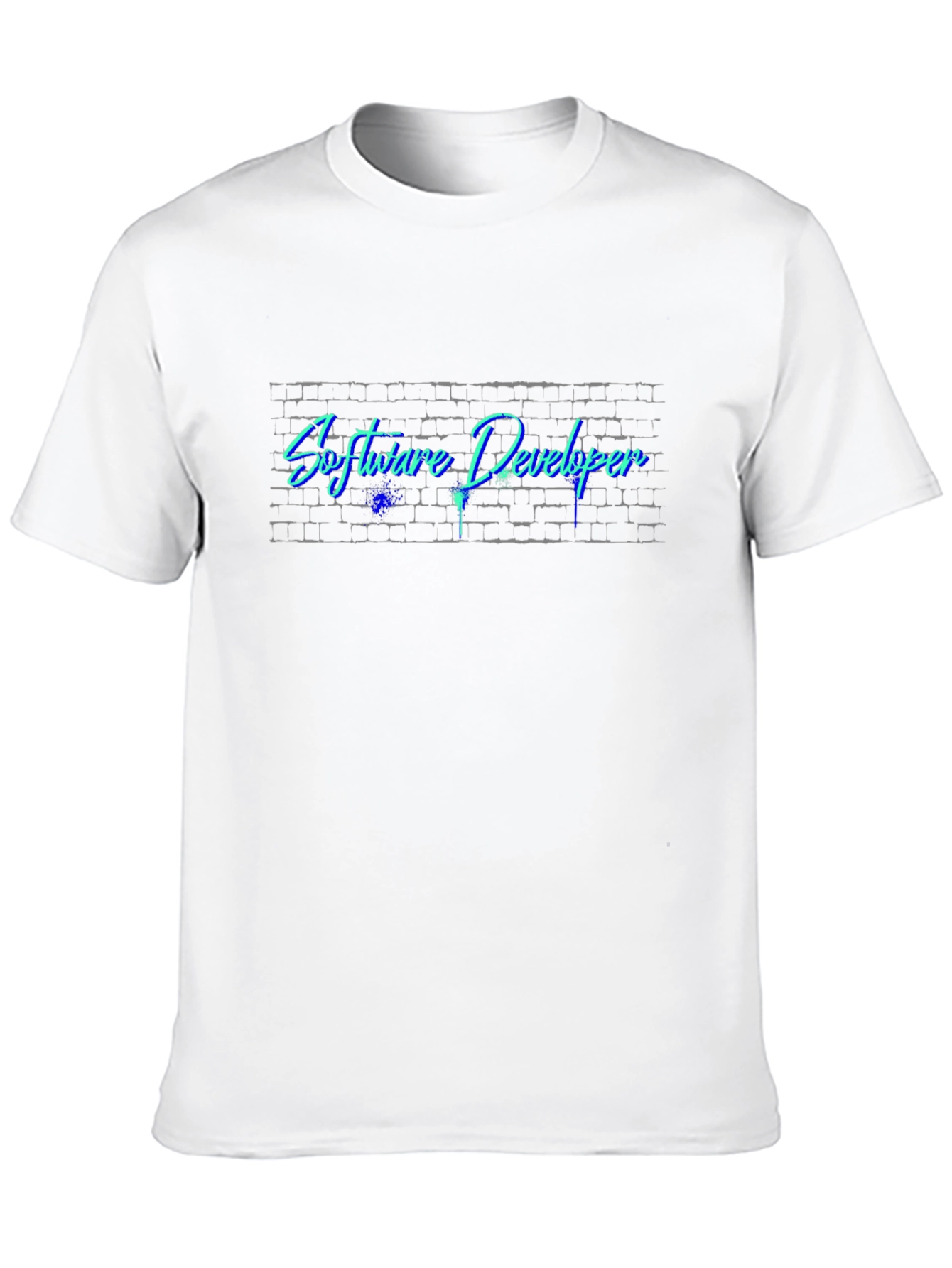 Black Software Developer Graphic Tee view 10