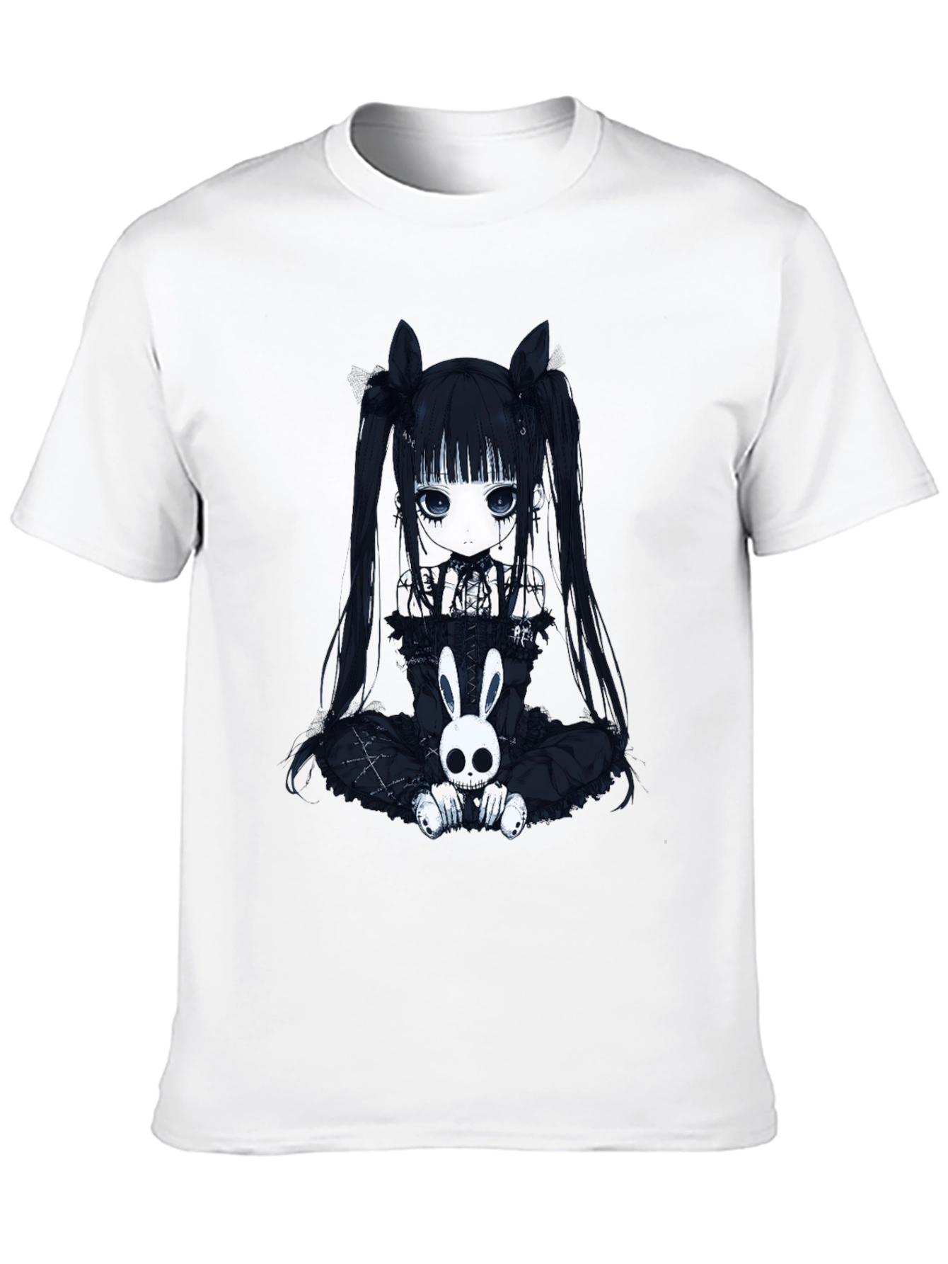 Gothic Anime Girl T-Shirt - 10