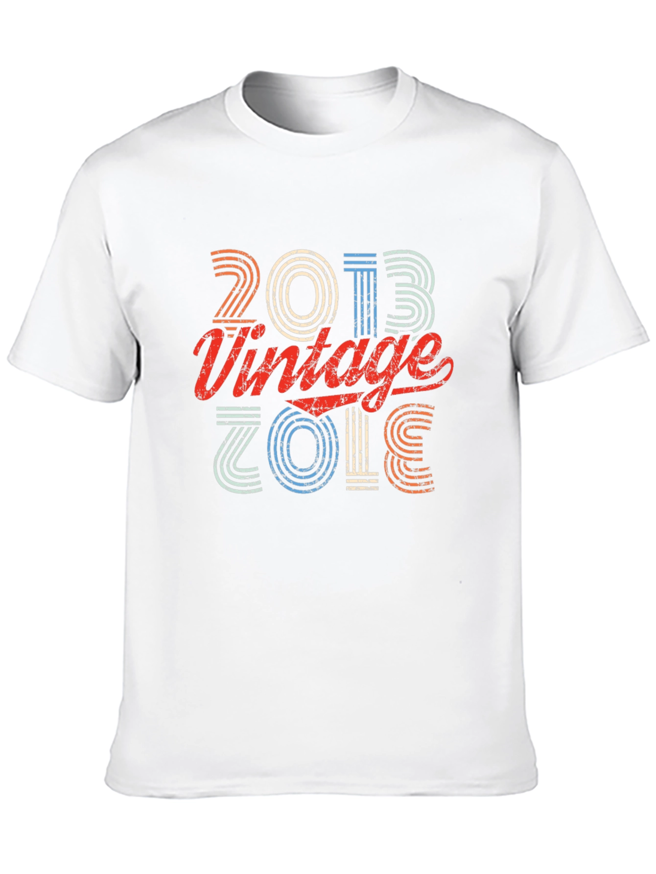 Vintage 2013 Graphic T-Shirt - Retro Birthday Tee - 10