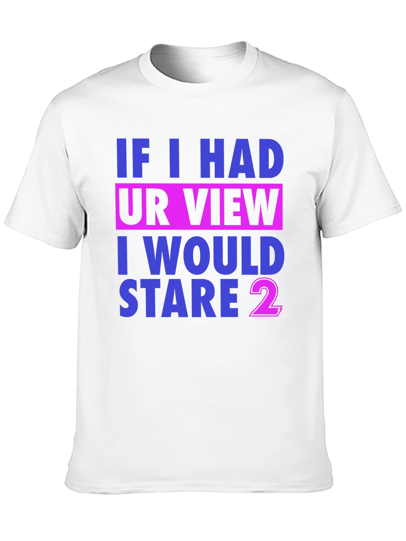 Black Funny Stare Graphic T-Shirt view 10