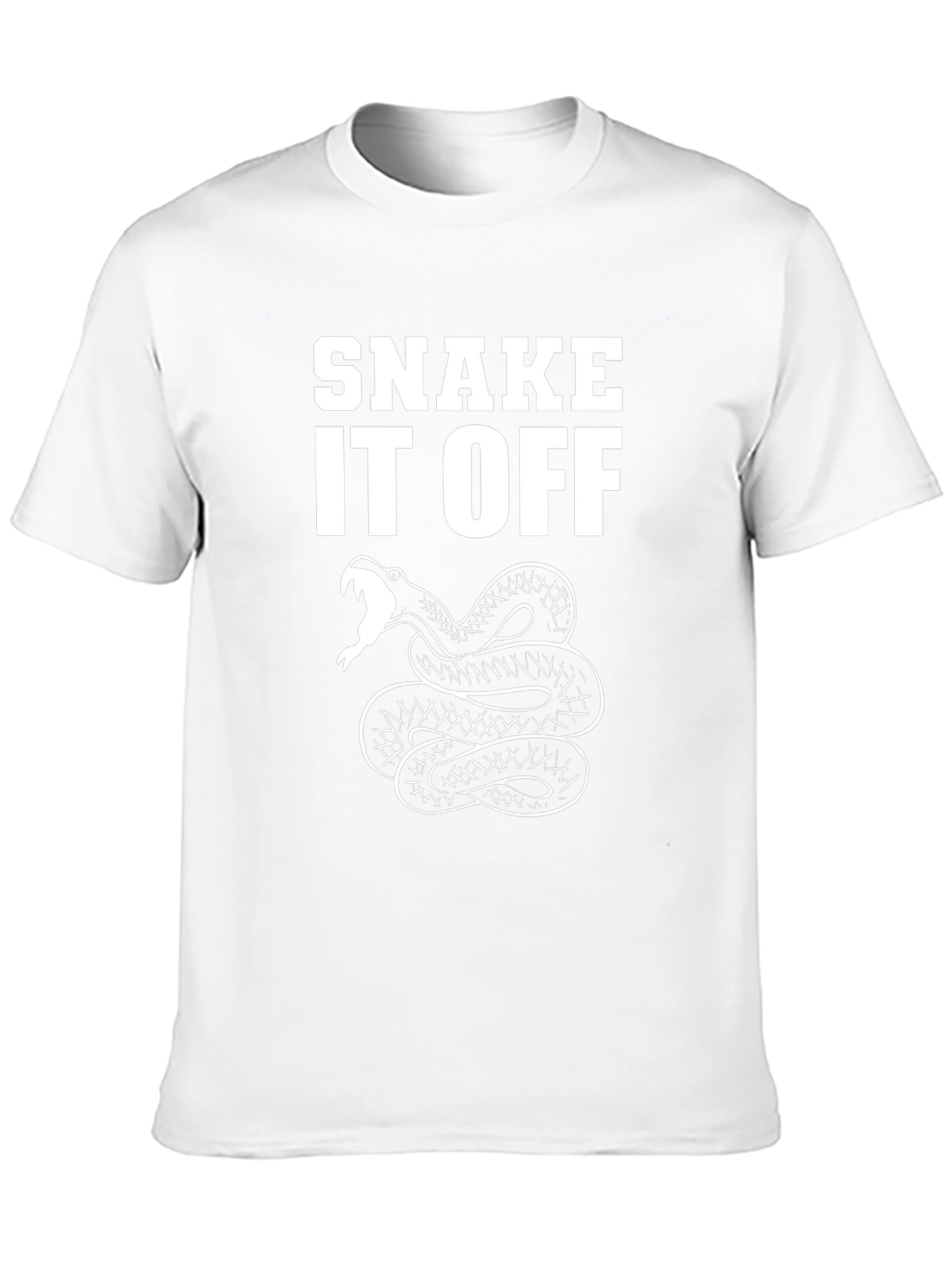 Black Snake It Off Graphic T-Shirt - Black view 10