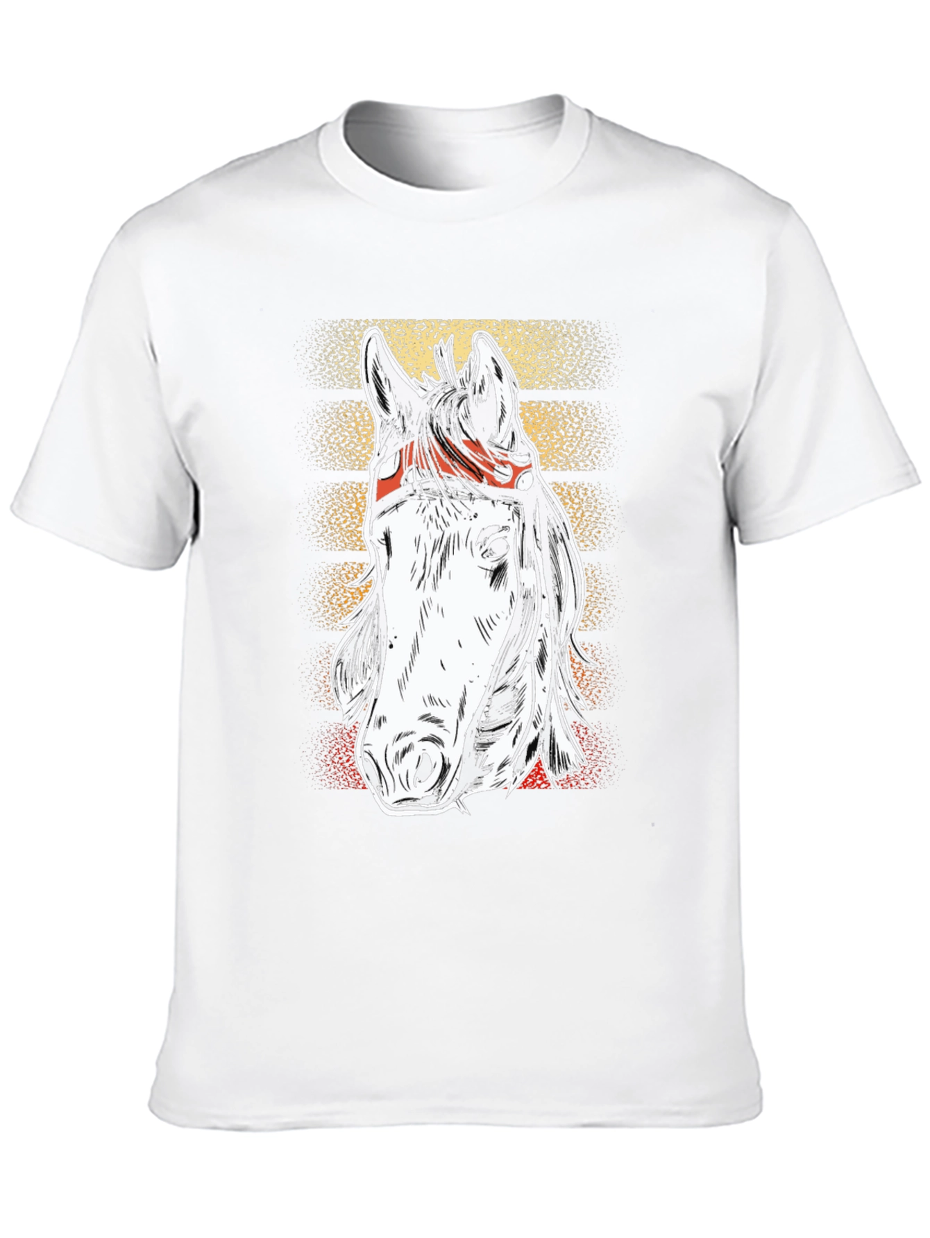 Black Horse Graphic Tee - Western Style view 10