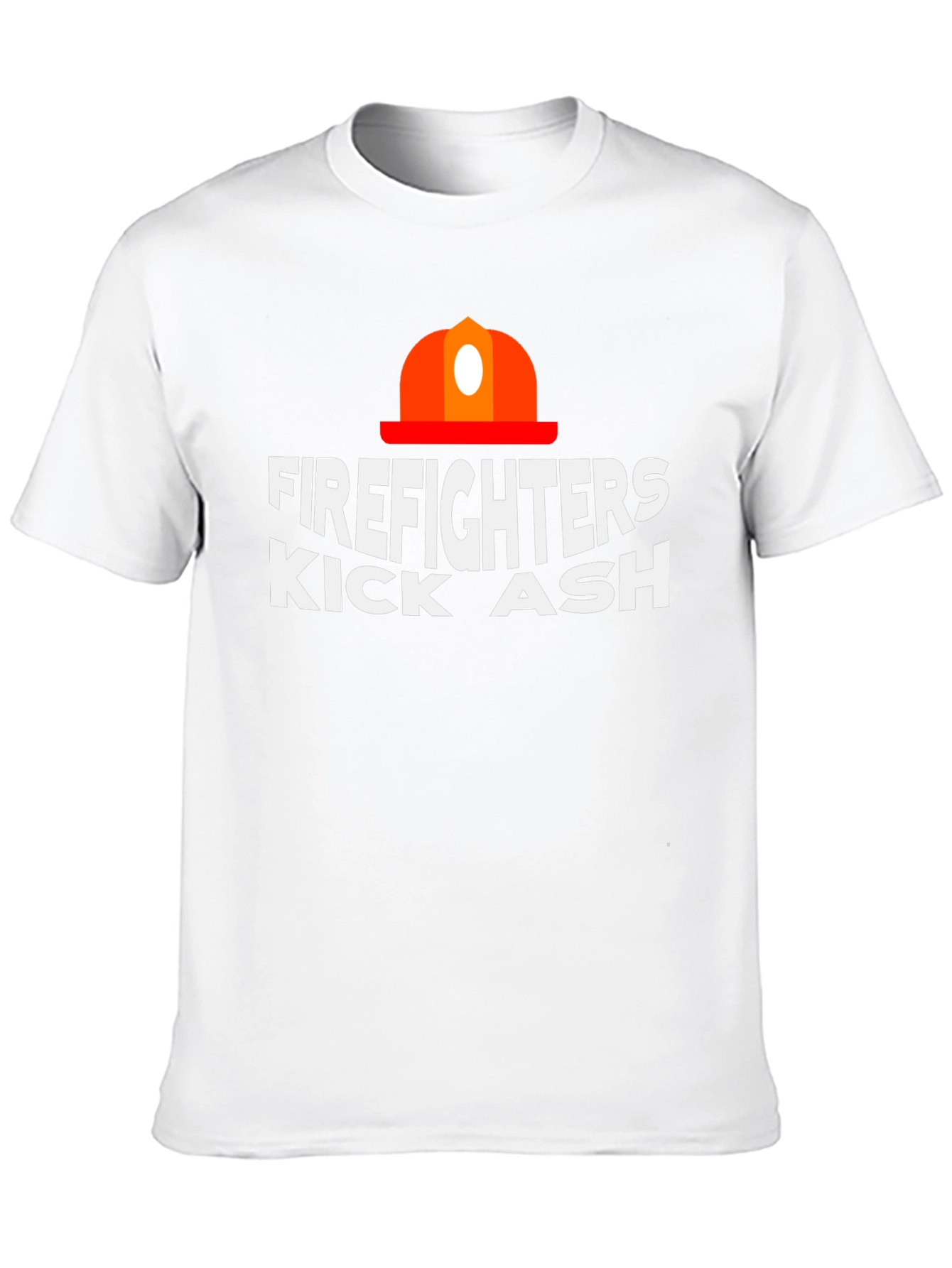 Black Firefighters Kick Ash Graphic Tee view 10