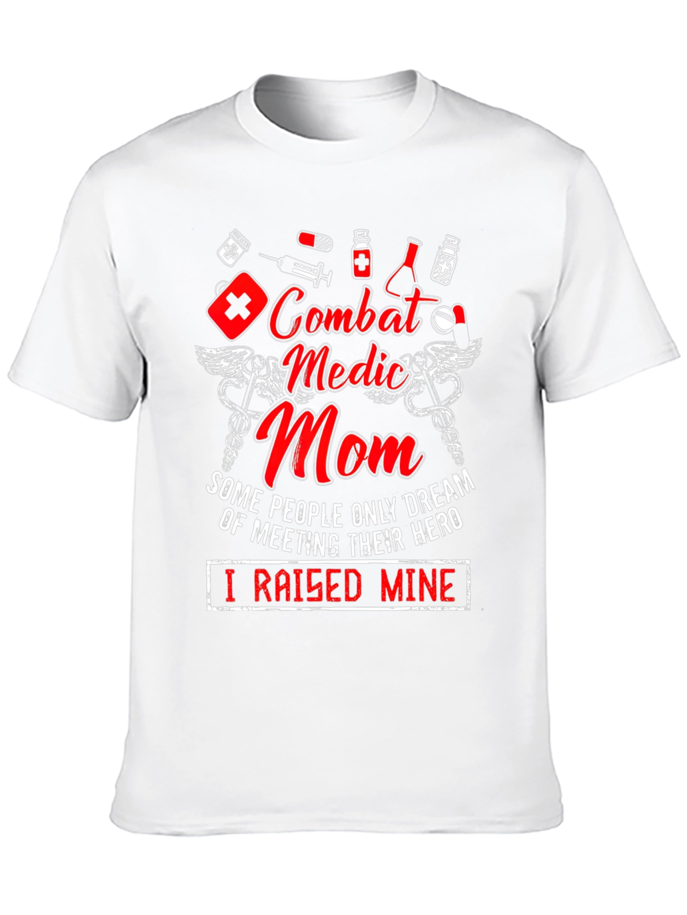 Combat Medic Mom Graphic Tee - 10