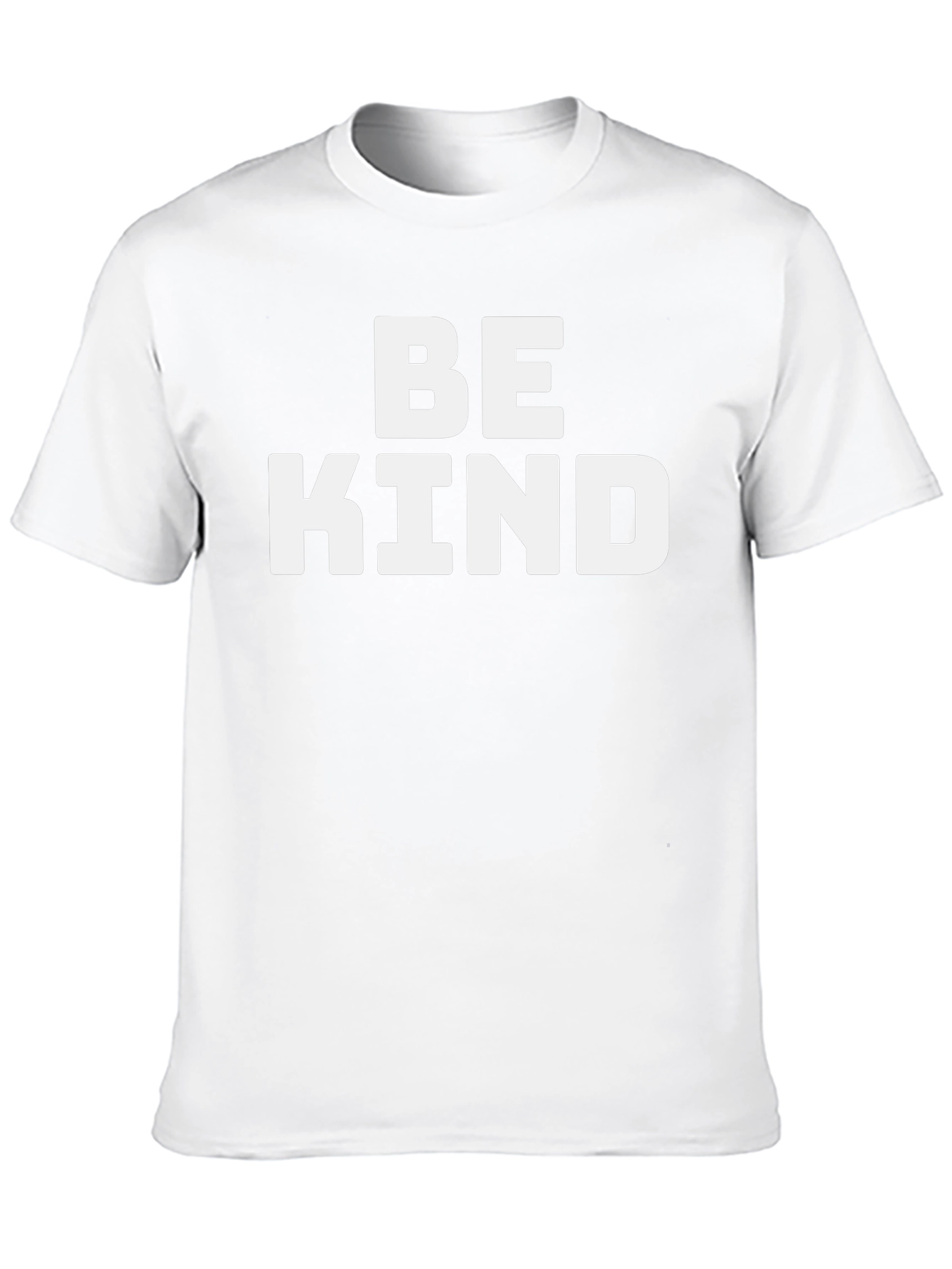Black Be Kind Graphic Tee - Soft Cotton Blend Shirt view 10