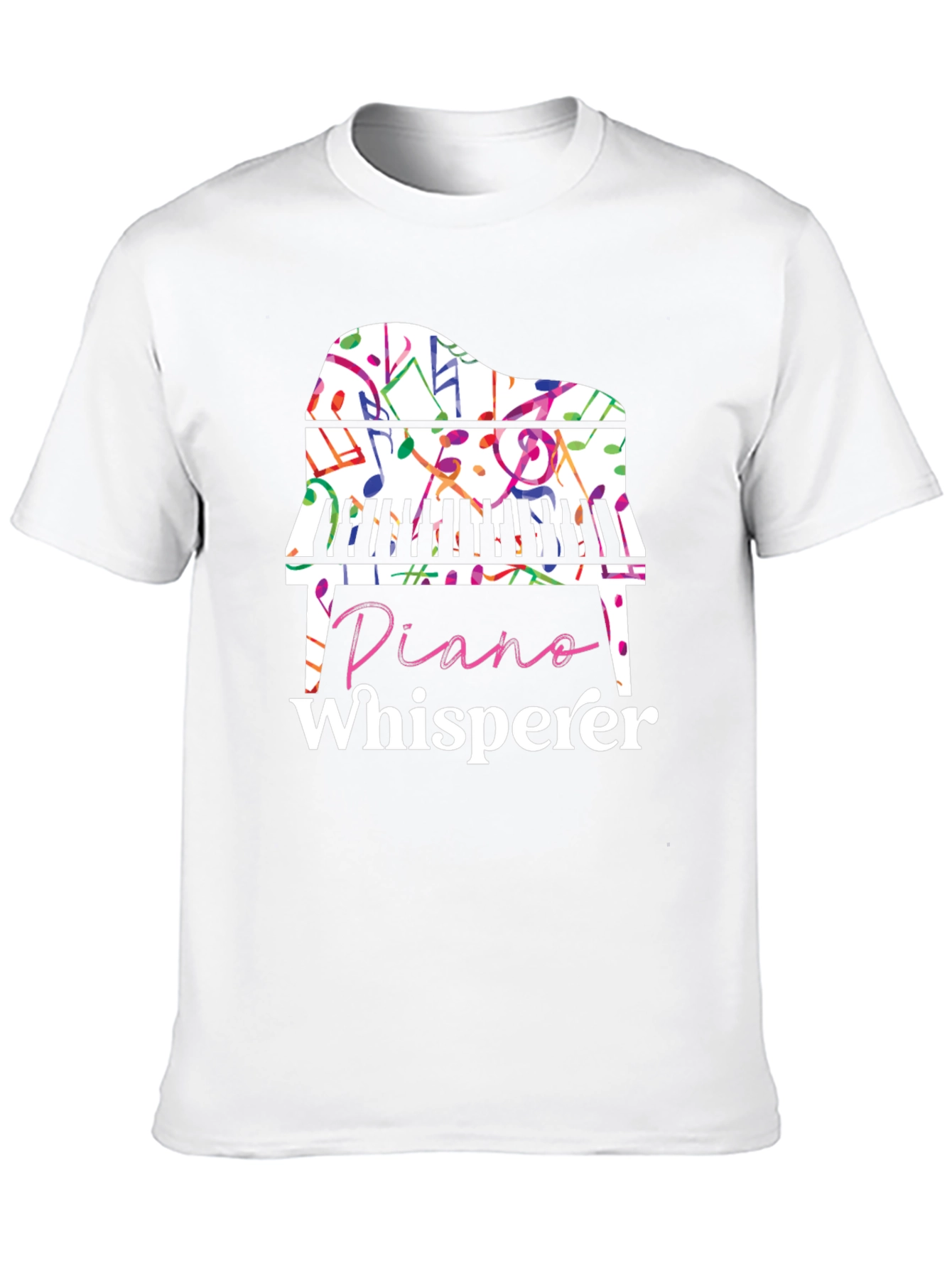 Black Piano Whisperer T-Shirt view 10