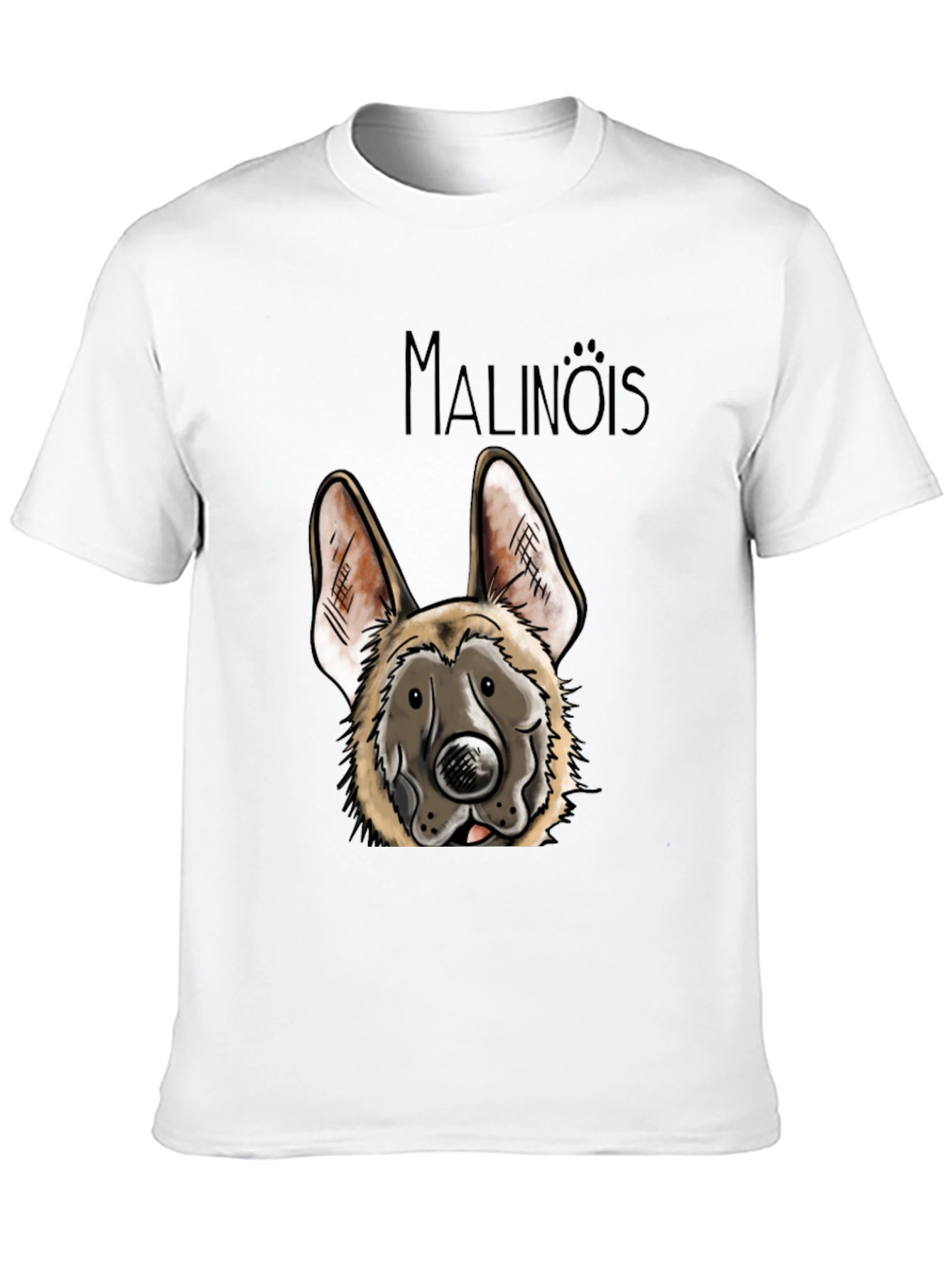 Malinois Dog Breed T-Shirt, Belgian Shepherd Tee - 10