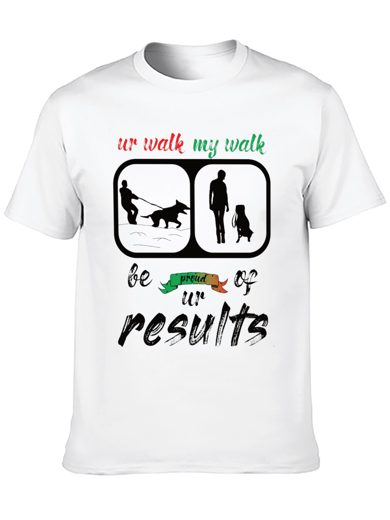 Black Ur Walk My Walk T-Shirt view 10