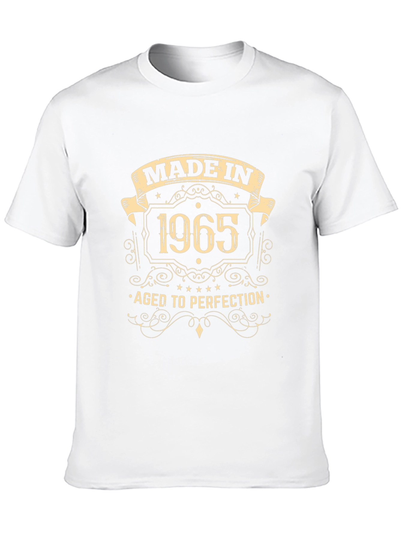 Black Made in 1965 Aged to Perfection T-Shirt view 10