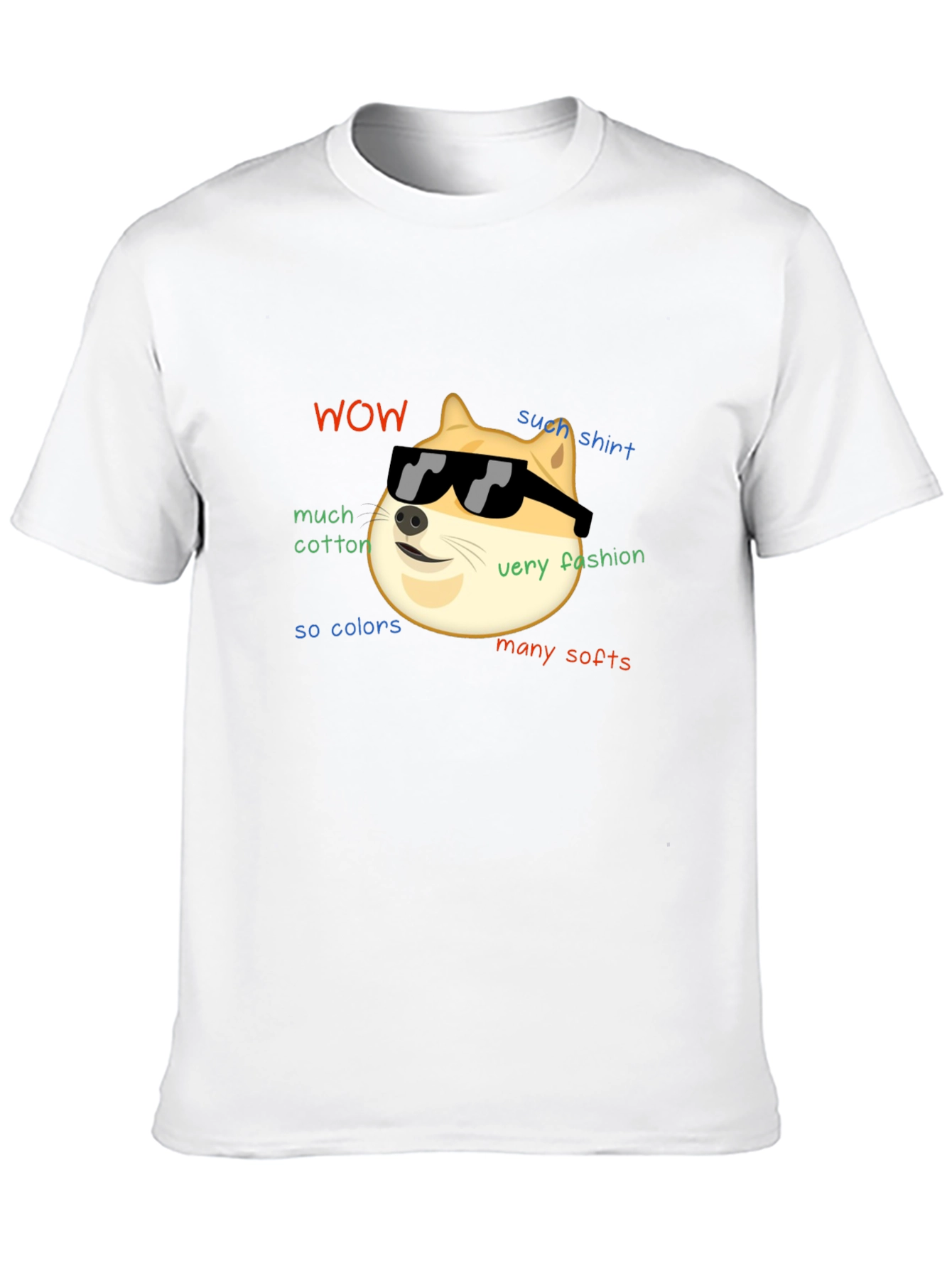 Black Doge Meme T-Shirt - Much Fashion, Very Soft view 10