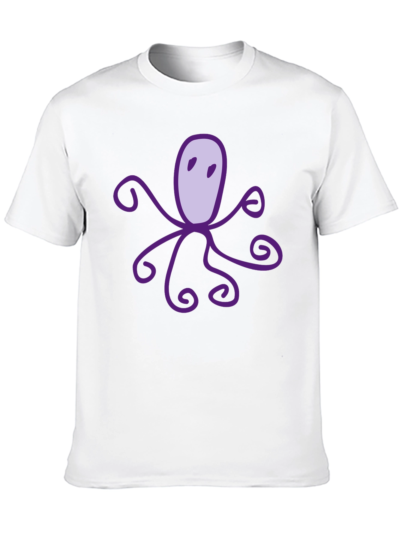 Black Octopus Graphic T-Shirt - Soft Cotton Tee view 10