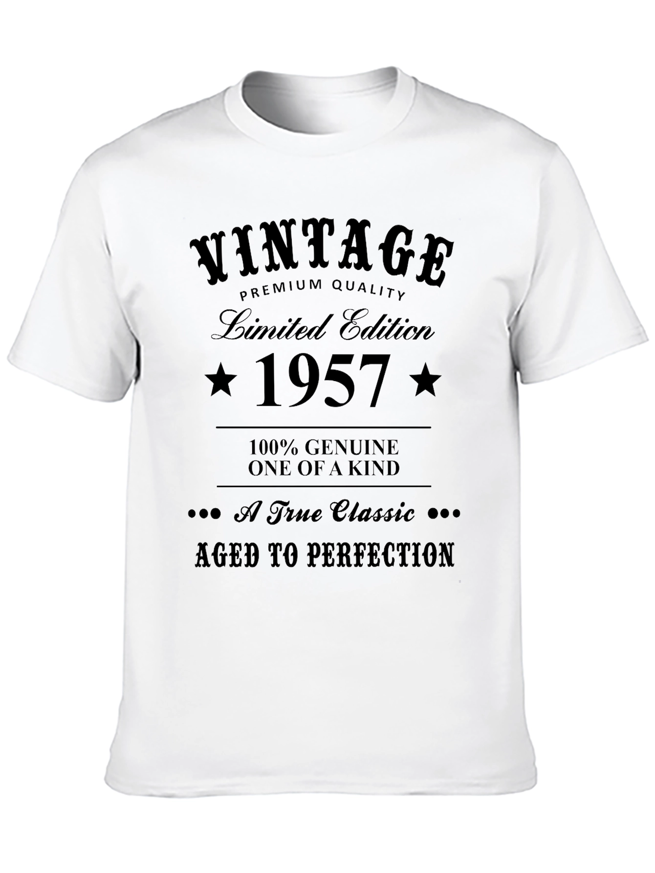 Black Vintage 1957 Limited Edition T-Shirt view 10