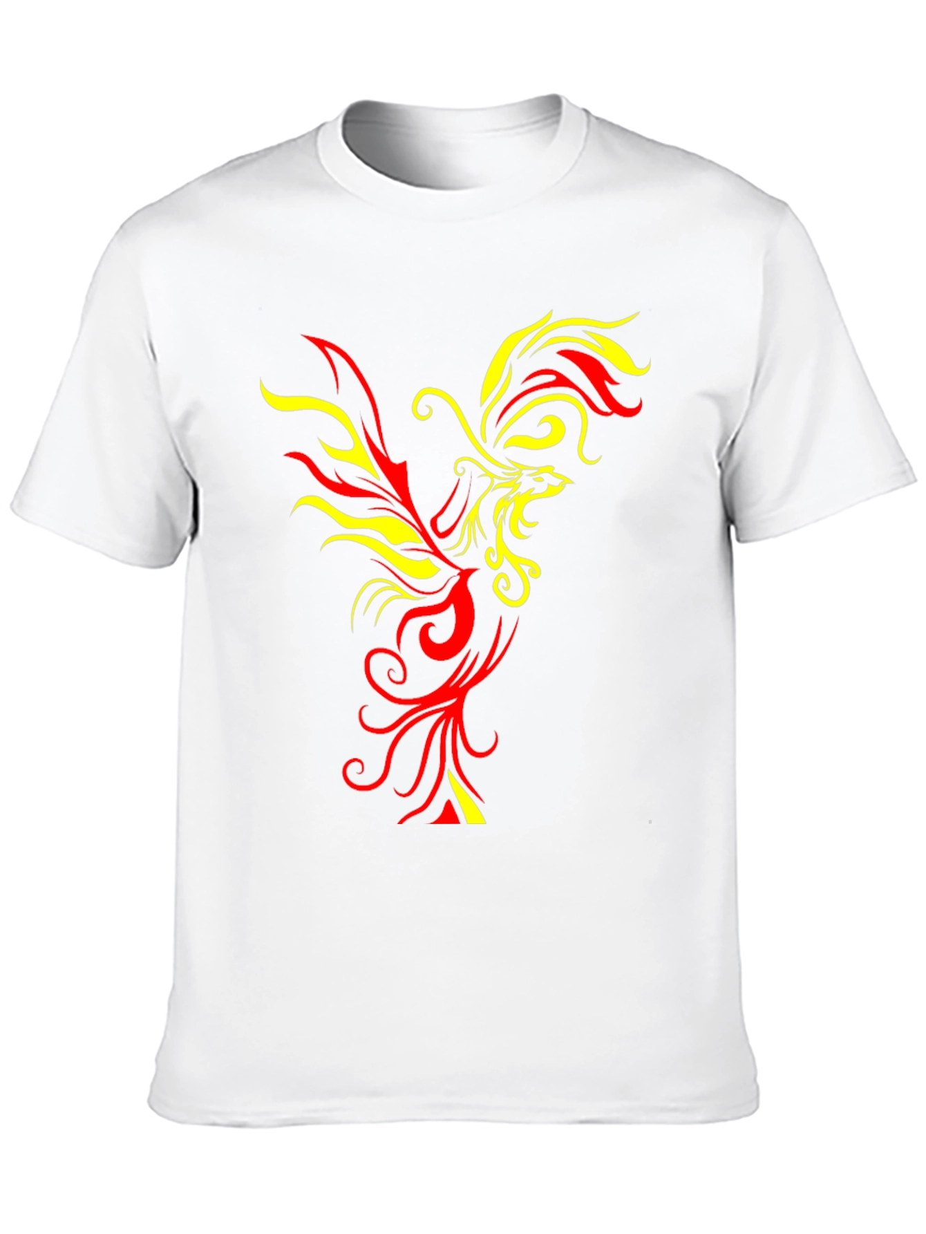 Fiery Phoenix Graphic T-Shirt - Bold & Unique Design - 10