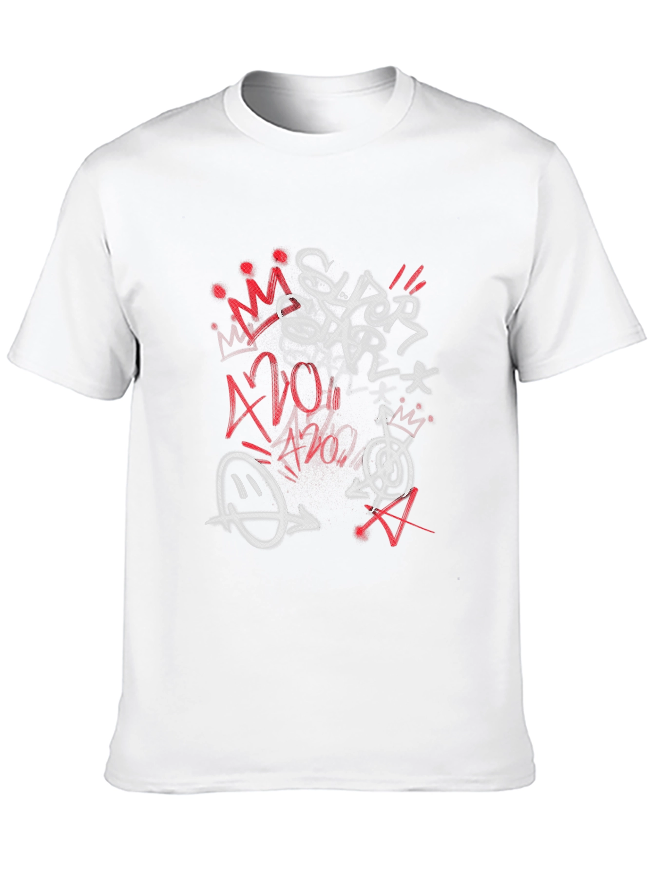 Black Superstar Graphic Print Black T-Shirt view 10