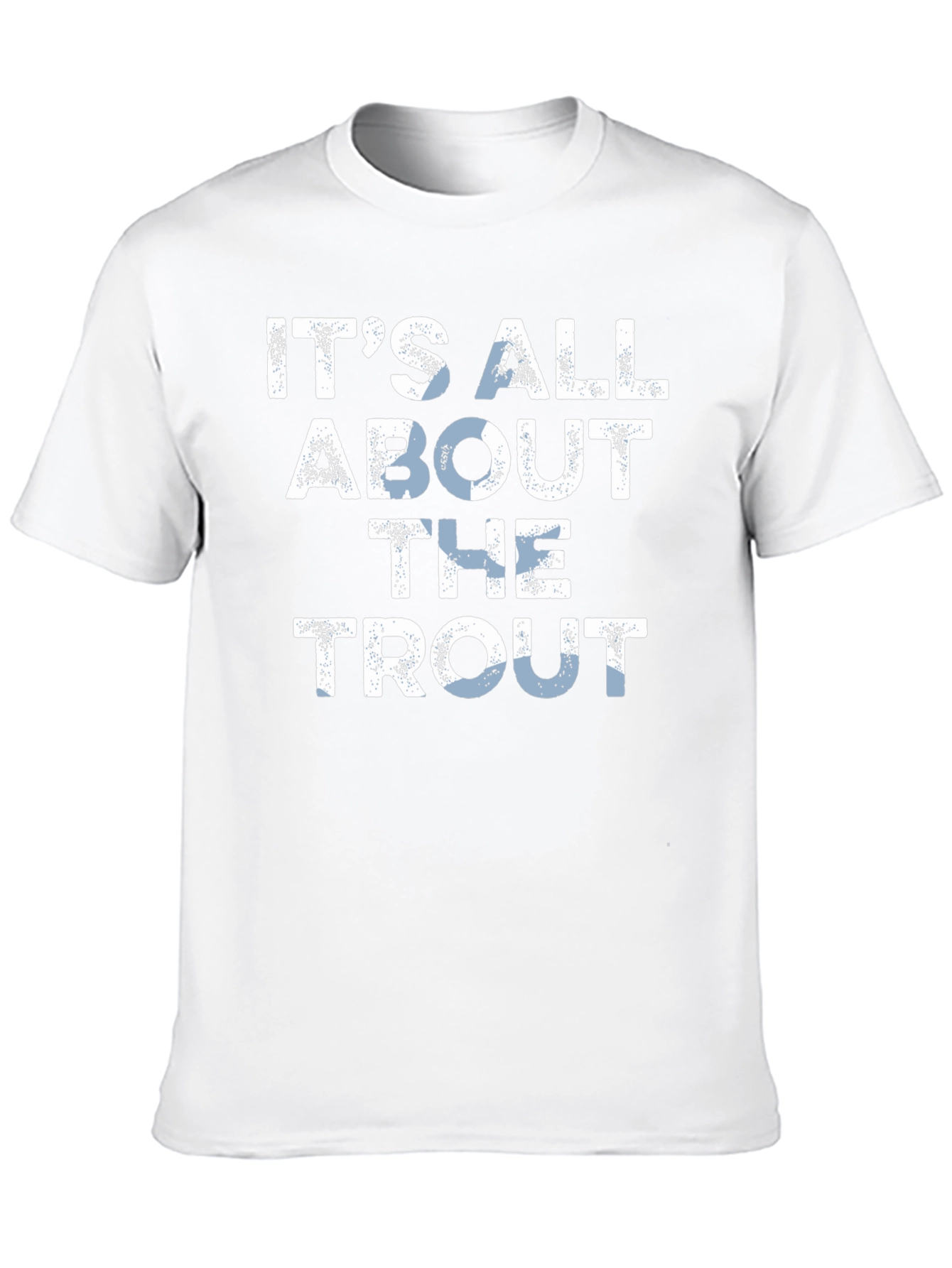 Black It's All About The Trout T-Shirt - Fishing Tee view 10