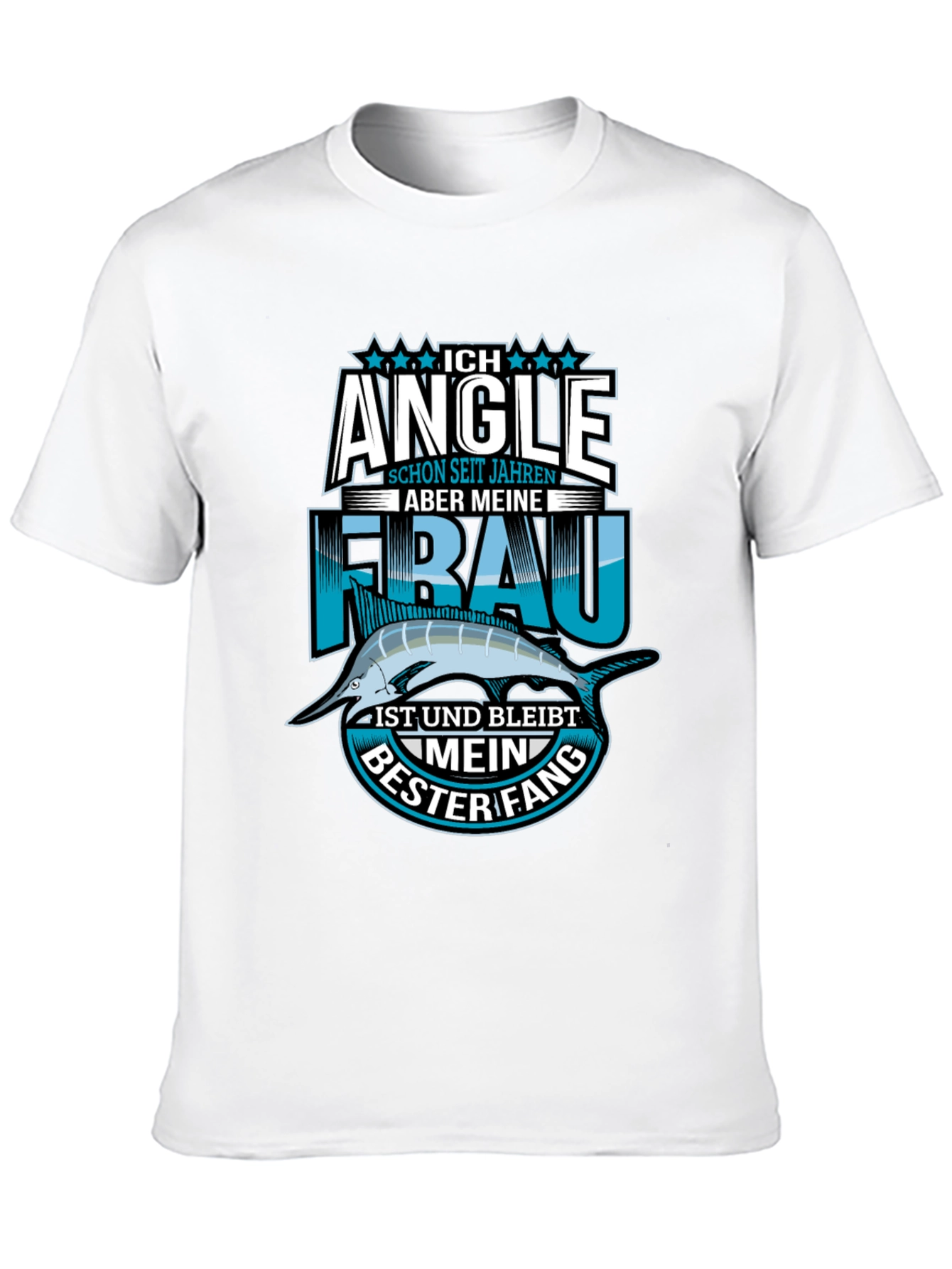 Black Fishing T-Shirt: My Wife is My Best Catch view 10