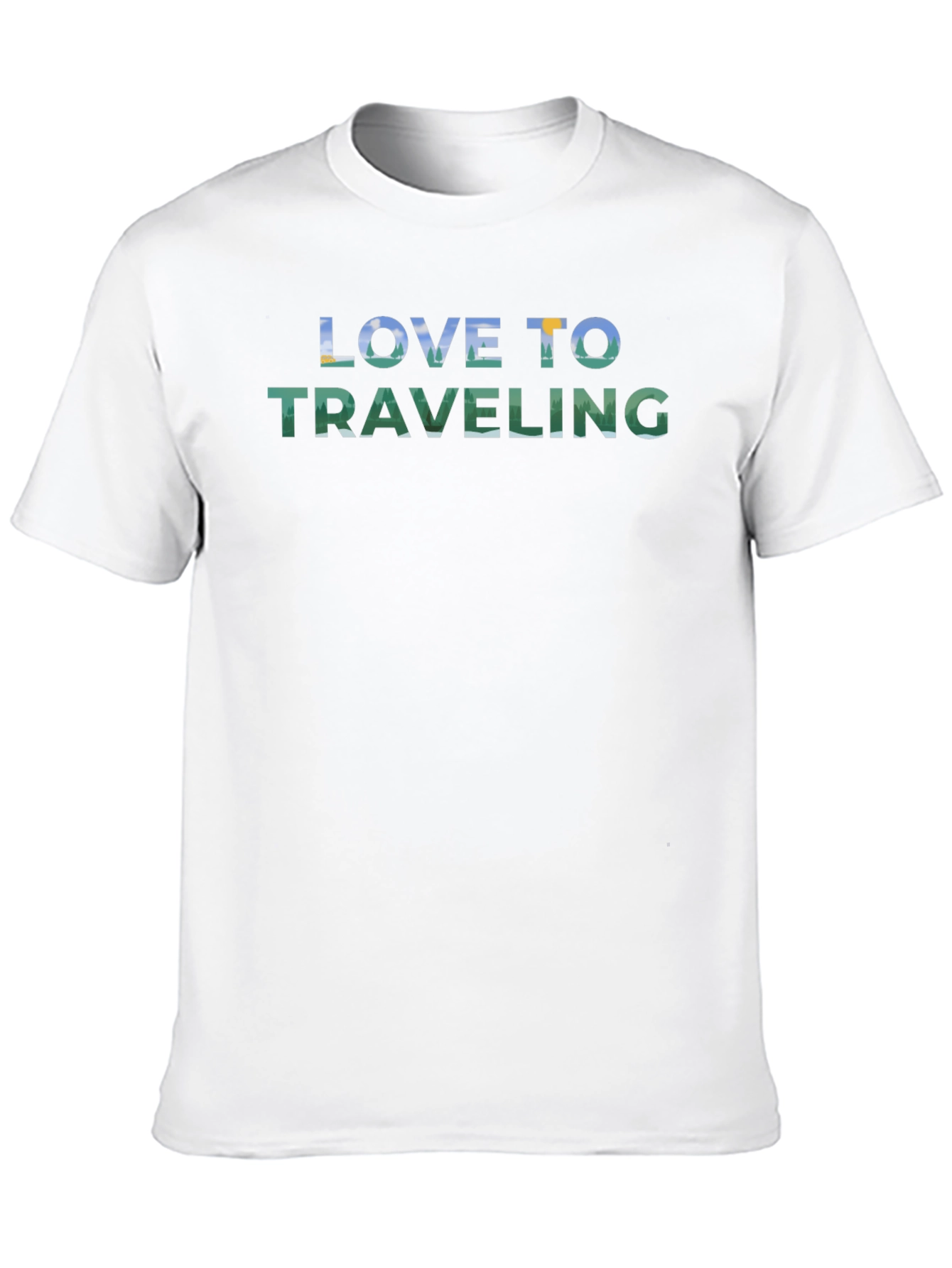Black Love to Traveling Graphic T-Shirt view 10