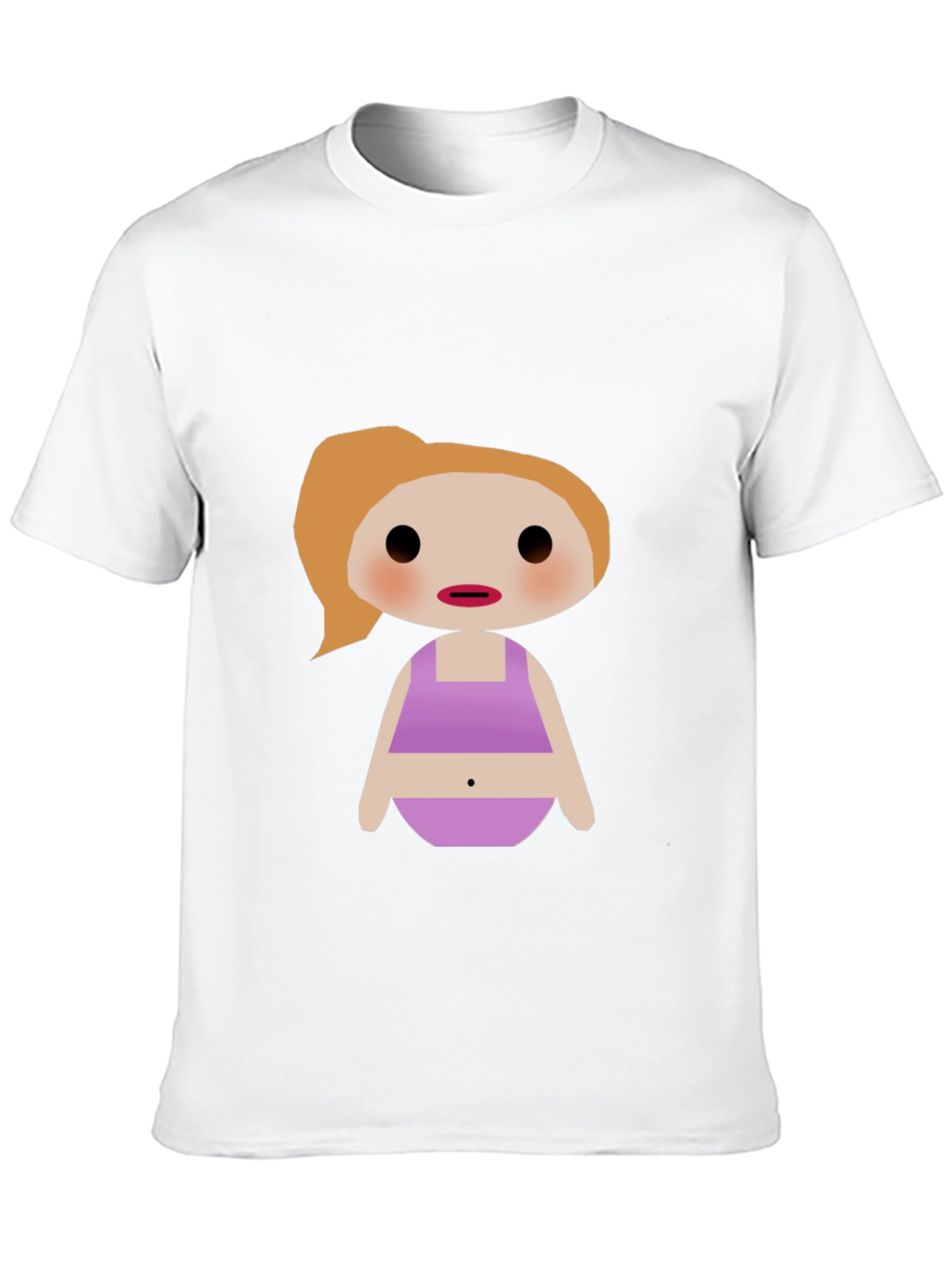 Black Cartoon Character Graphic Tee - Black view 10